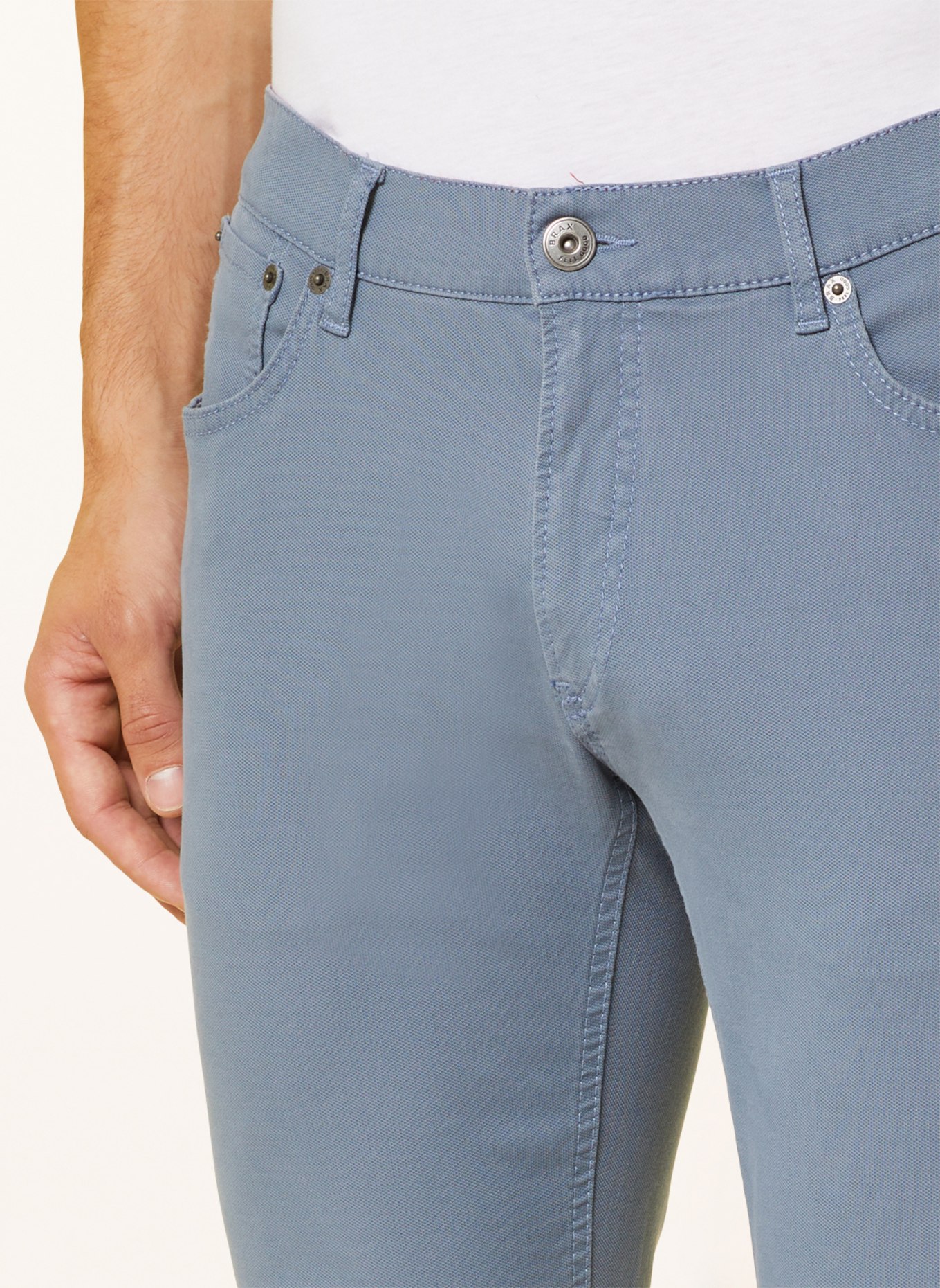 BRAX Trousers CHUCK Modern fit, Color: BLUE GRAY (Image 5)