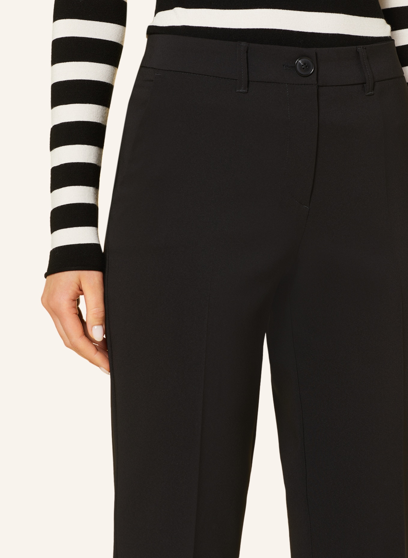 Betty Barclay Trousers, Color: BLACK (Image 5)