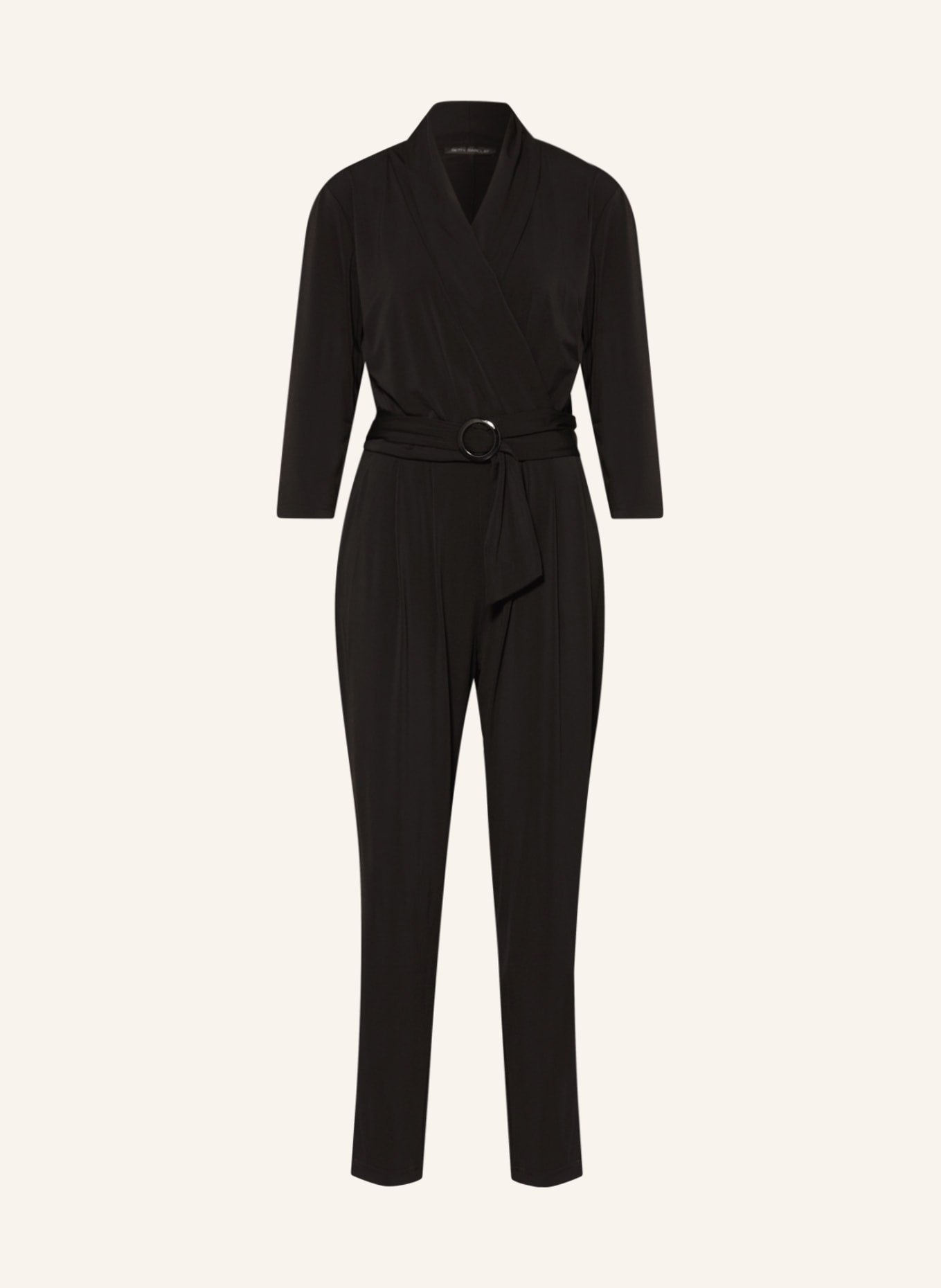 Betty Barclay Jumpsuit with 3/4 sleeves, Color: BLACK (Image 1)