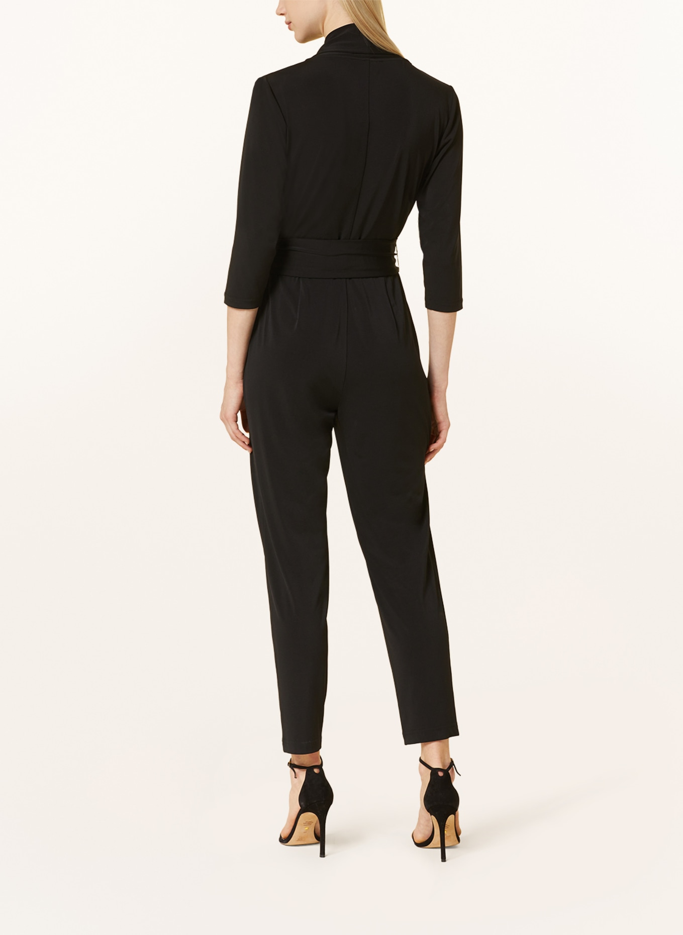 Betty Barclay Jumpsuit with 3/4 sleeves, Color: BLACK (Image 3)