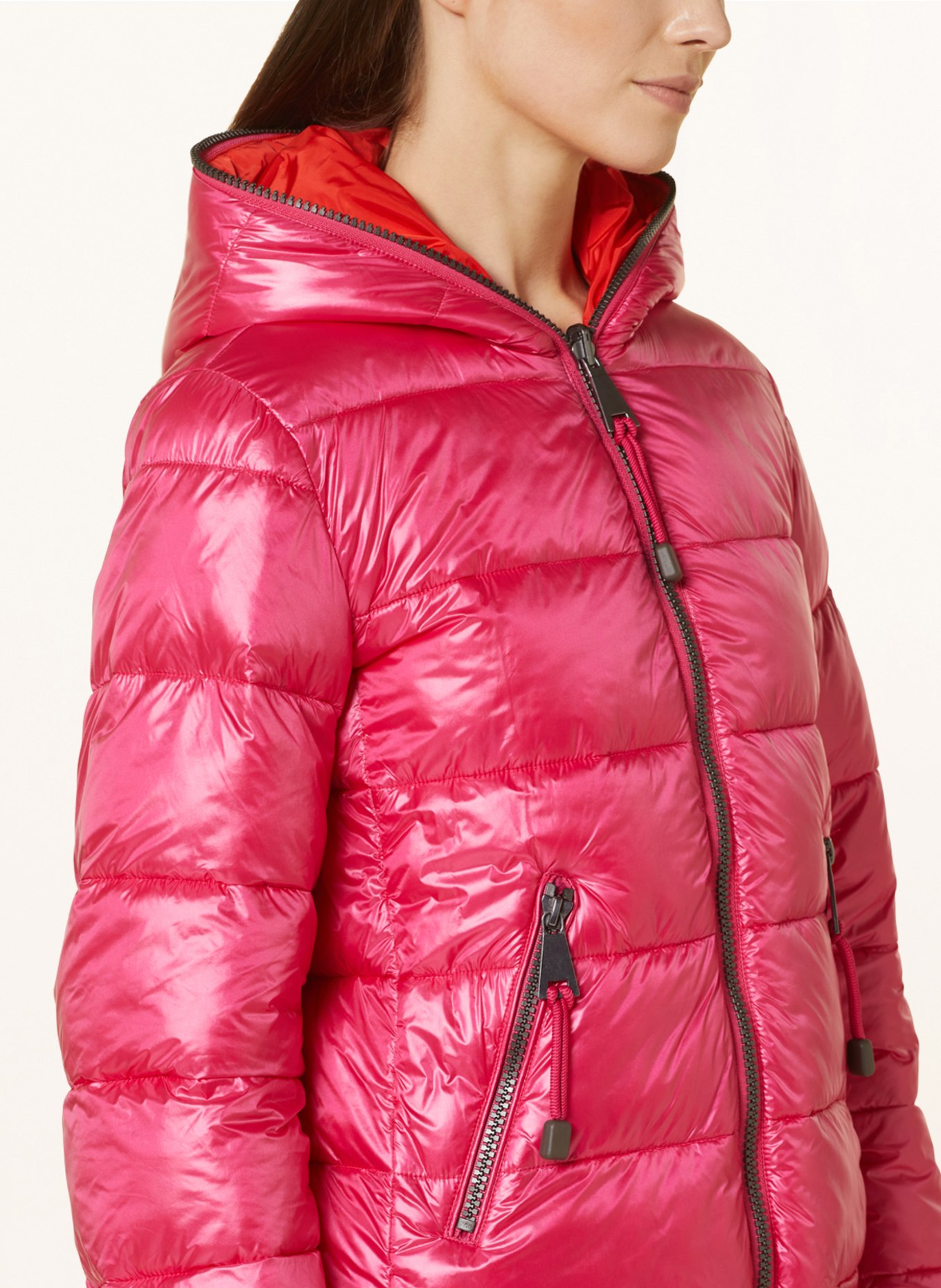 Betty Barclay Reversible quilted jacket, Color: PINK (Image 4)