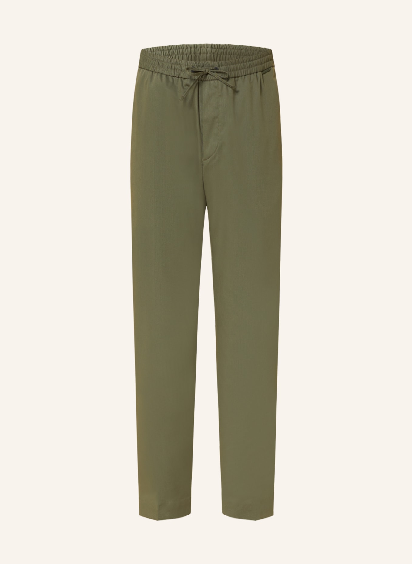 Calvin Klein Pants in jogger style, Color: DARK GREEN (Image 1)