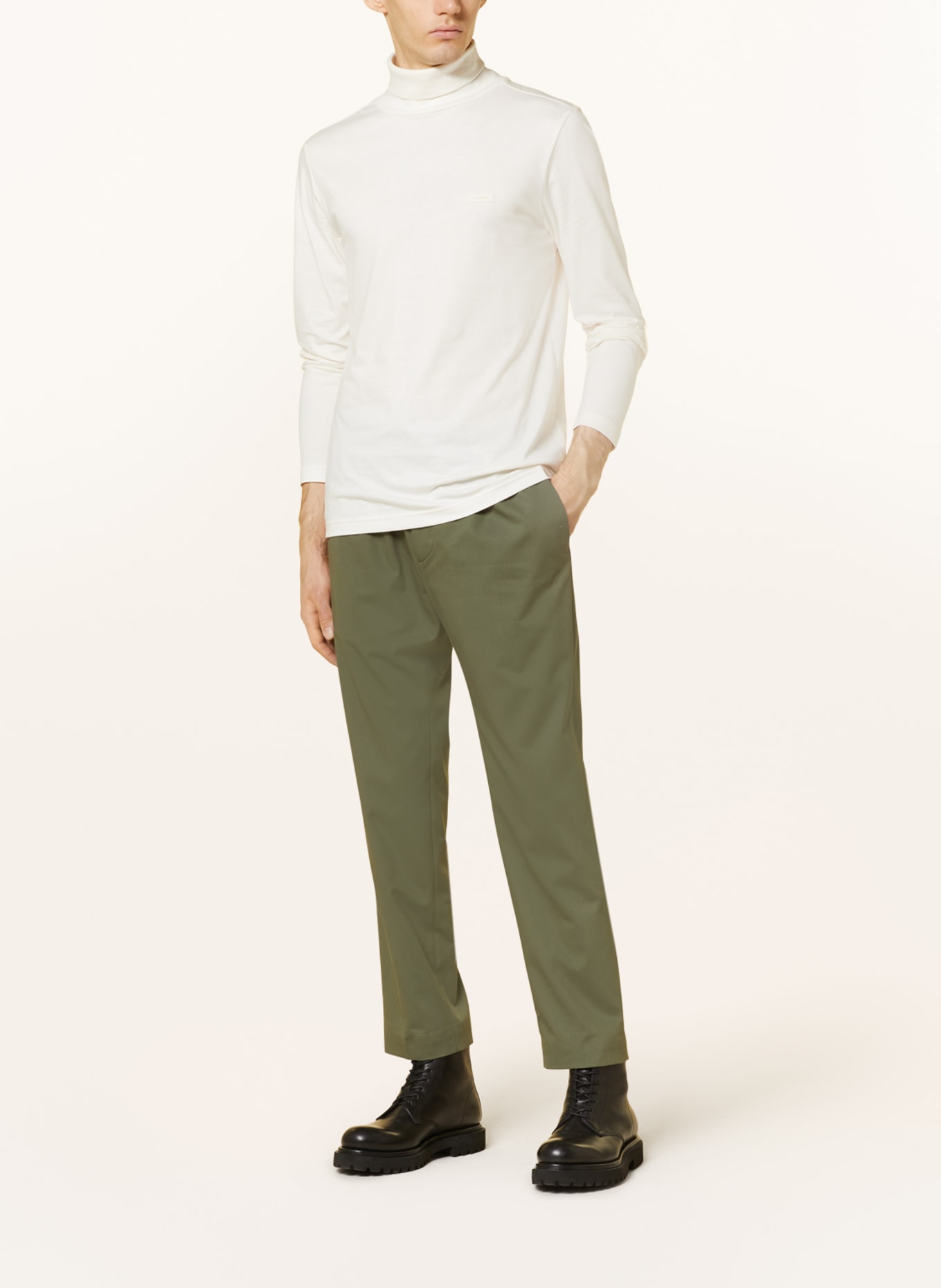 Calvin Klein Rollkragenshirt, Farbe: WEISS (Bild 2)