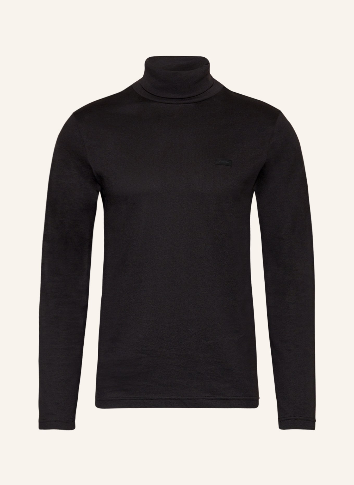 Calvin Klein Rollkragenshirt, Farbe: SCHWARZ (Bild 1)