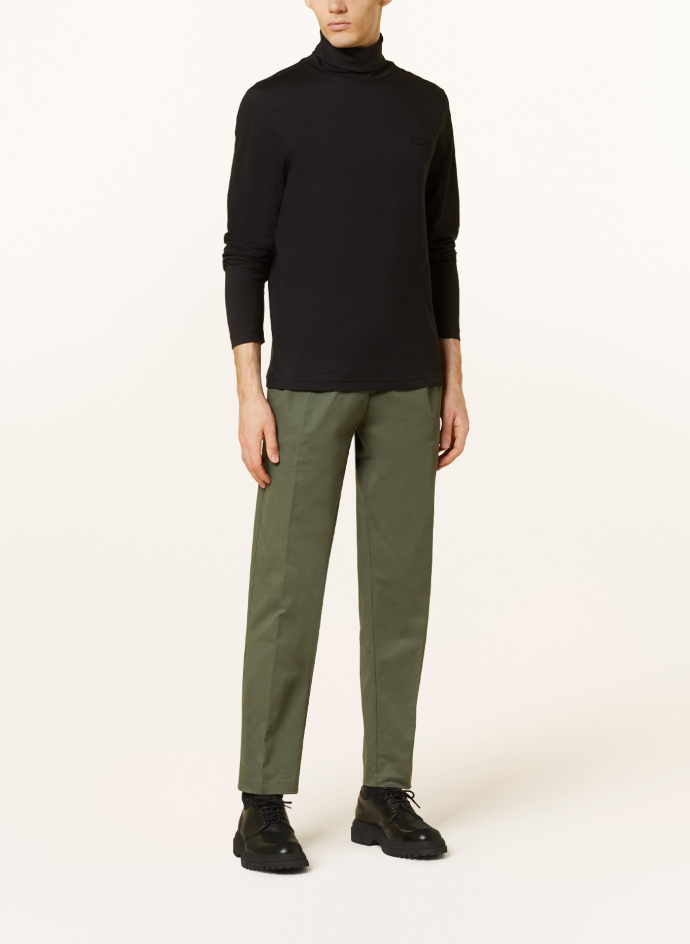 Calvin Klein Turtleneck shirt, Color: BLACK (Image 2)