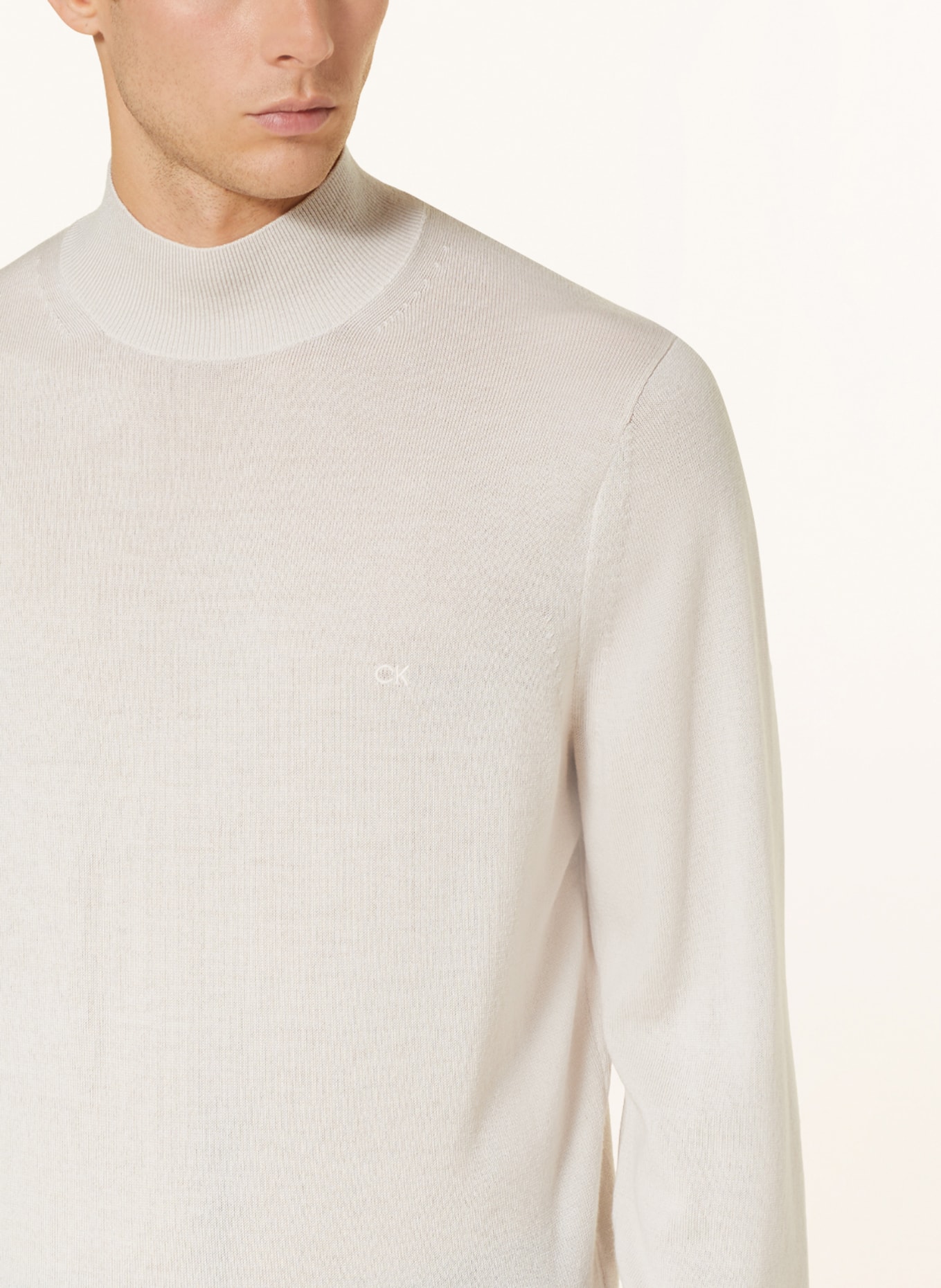 Calvin Klein Pullover, Farbe: CREME (Bild 4)