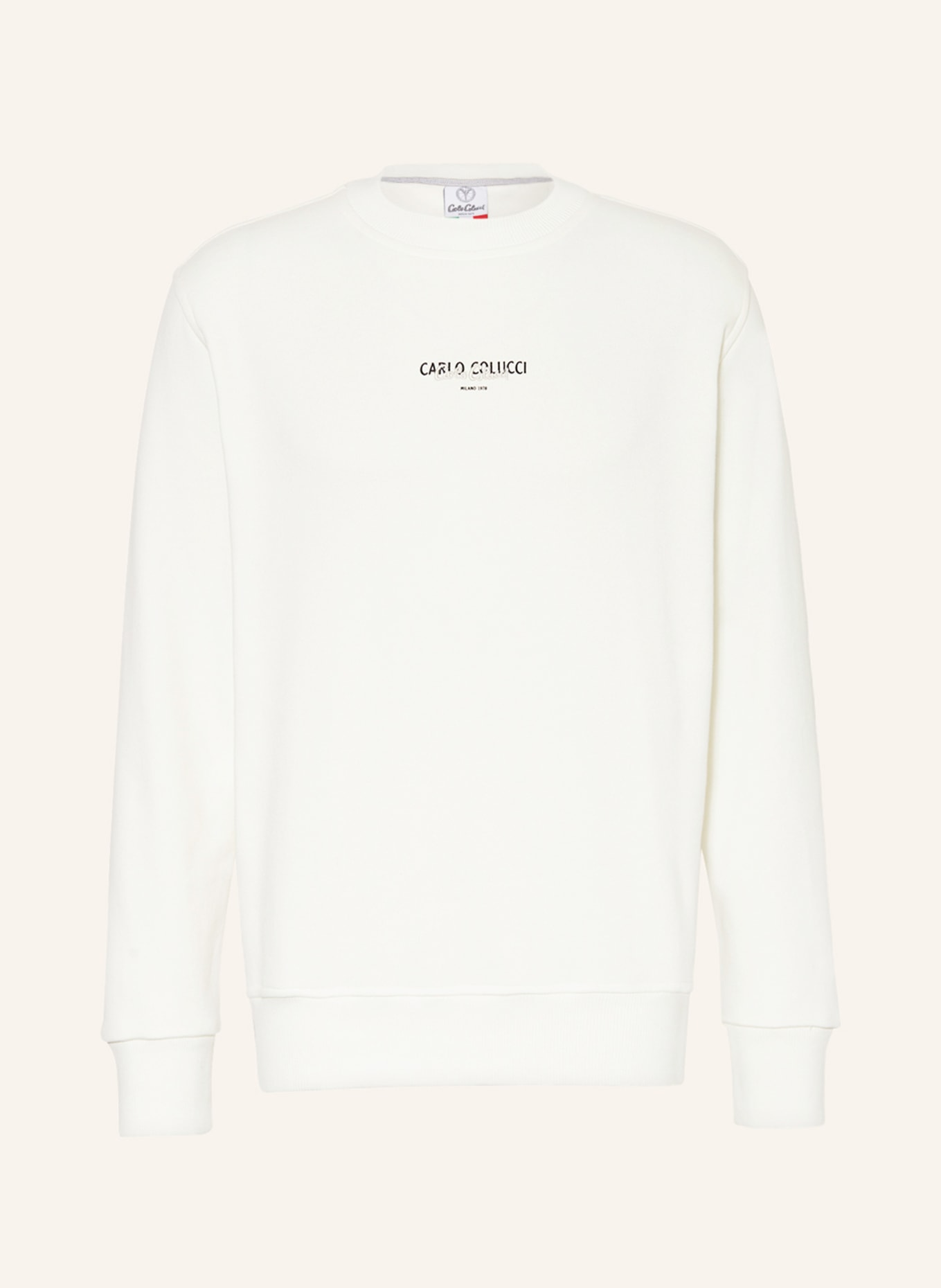 CARLO COLUCCI Sweatshirt, Farbe: CREME (Bild 1)
