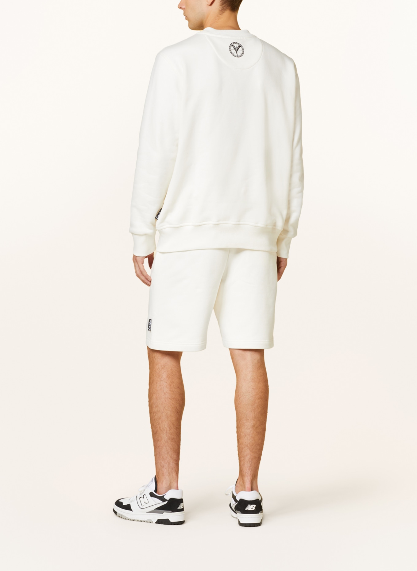 CARLO COLUCCI Sweatshirt, Farbe: CREME (Bild 3)