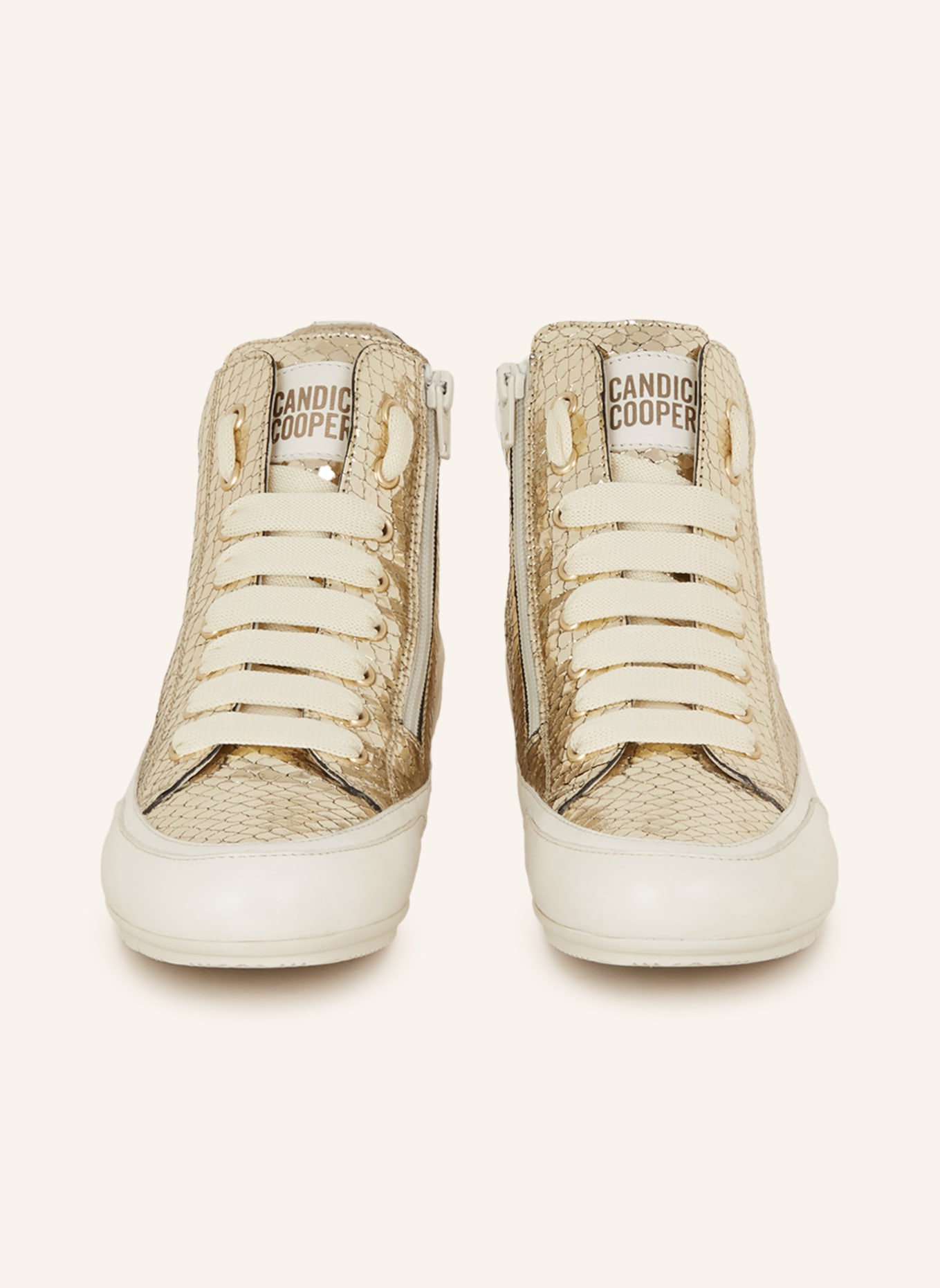 Candice Cooper High-top sneakers PLUS CHIC, Color: GOLD (Image 3)