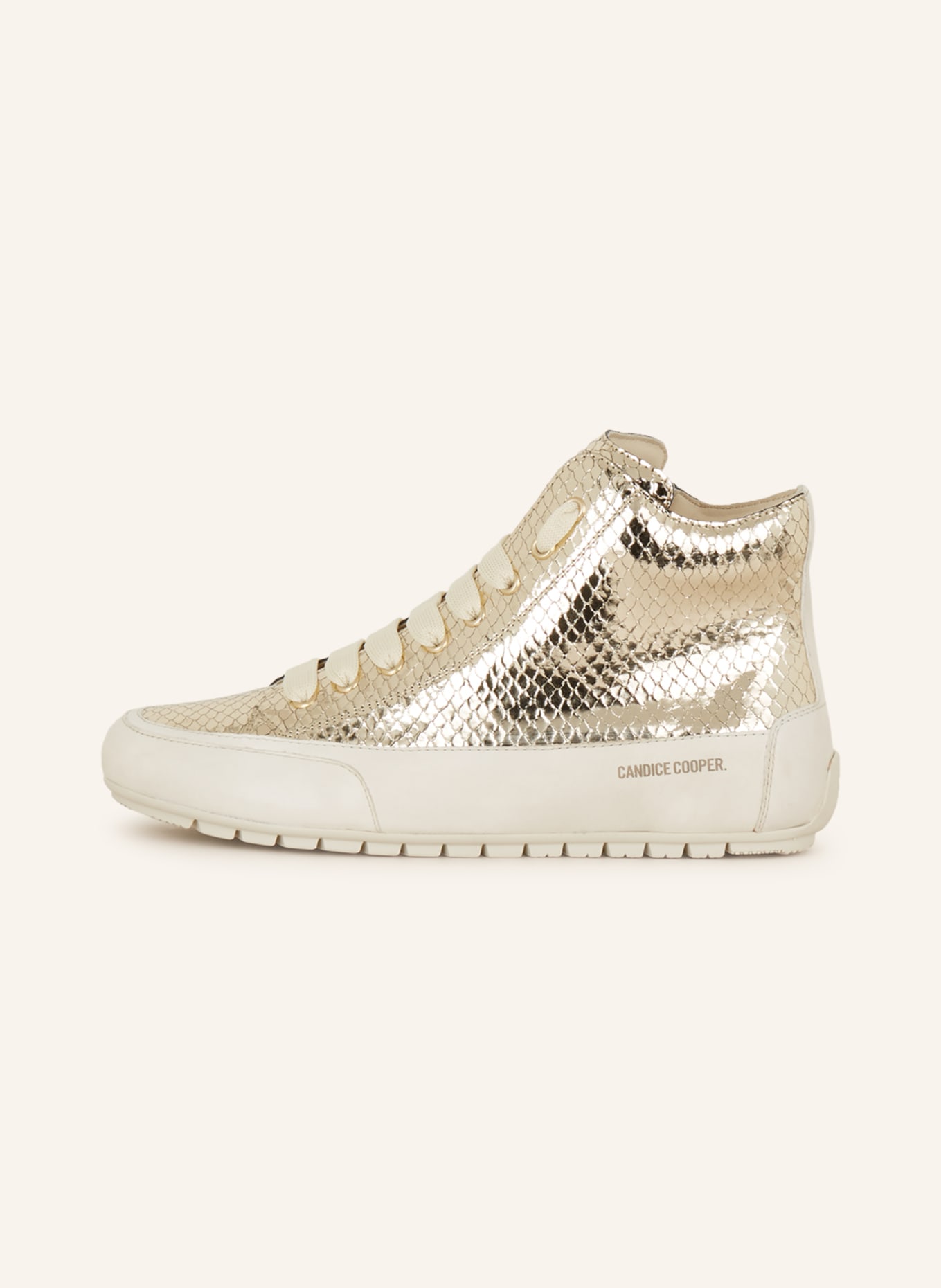 Candice Cooper High-top sneakers PLUS CHIC, Color: GOLD (Image 4)