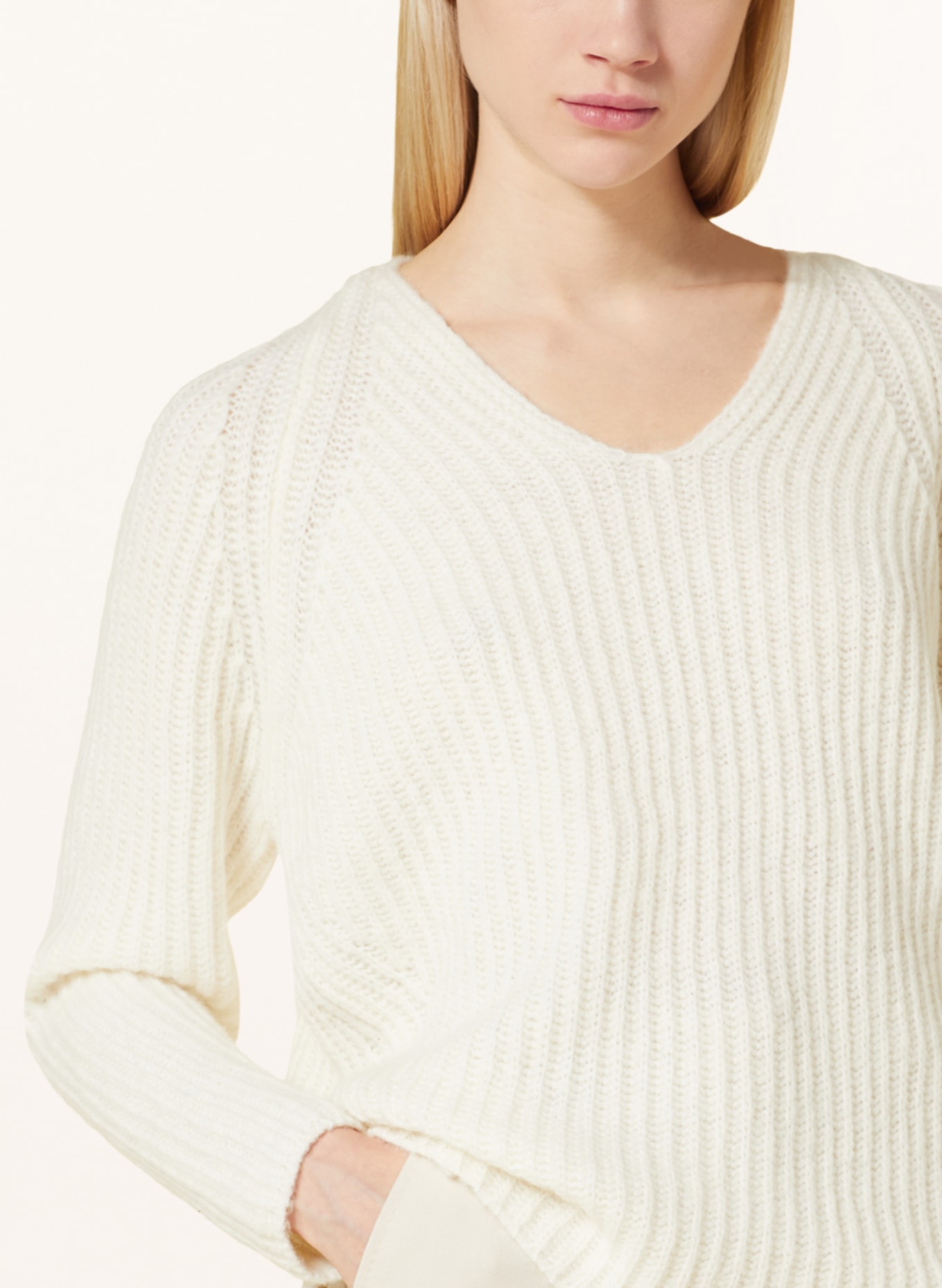 DRYKORN Oversized-Pullover LYNETTE mit Alpaka, Farbe: ECRU (Bild 4)