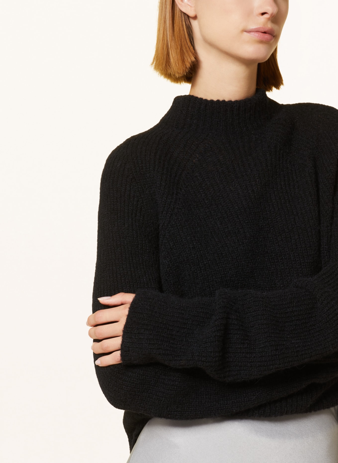DRYKORN Sweater IONYA with alpaca, Color: BLACK (Image 4)