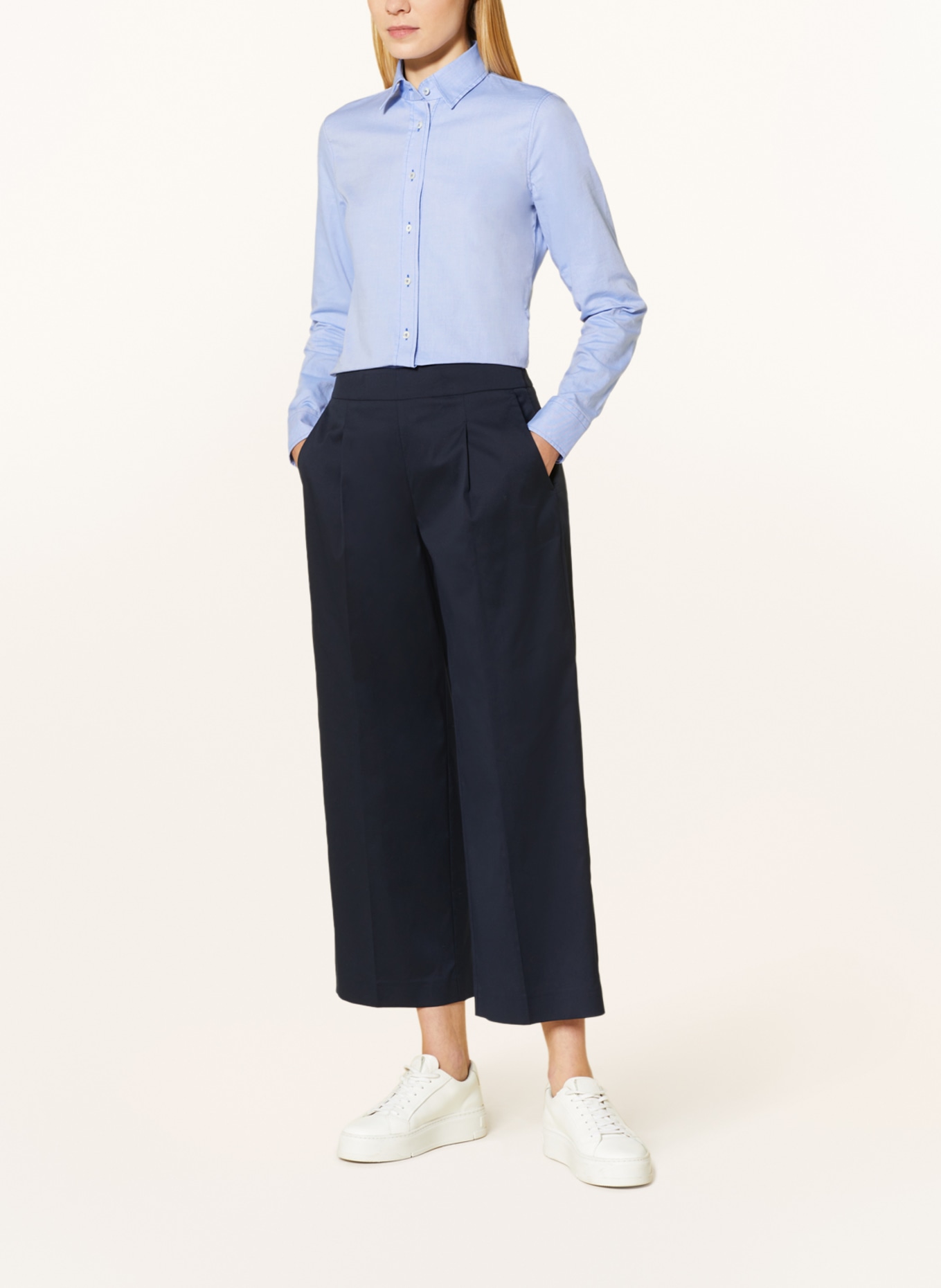 van Laack Shirt blouse LOAS, Color: LIGHT BLUE (Image 2)