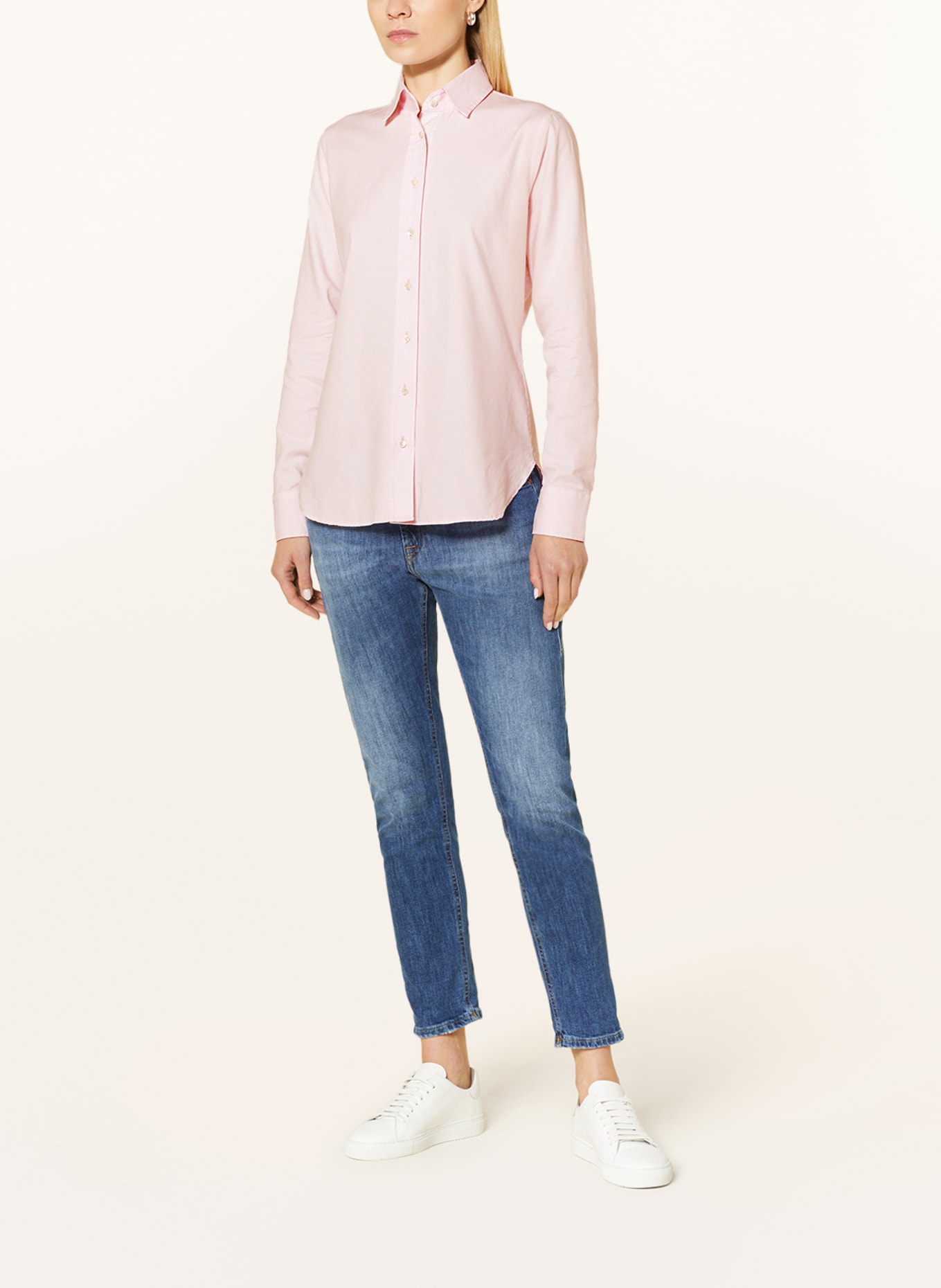 van Laack Shirt blouse LOAS, Color: LIGHT PINK (Image 2)