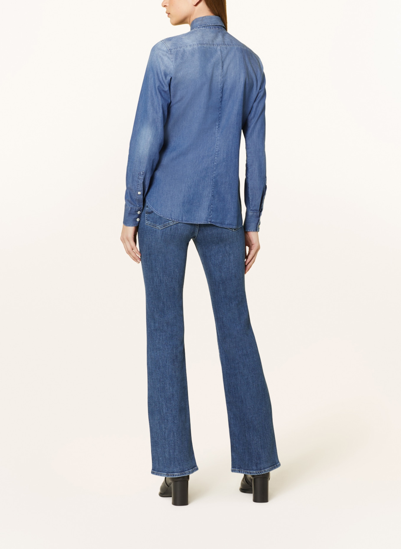 van Laack Denim blouse LOAS, Color: 740 (Image 3)