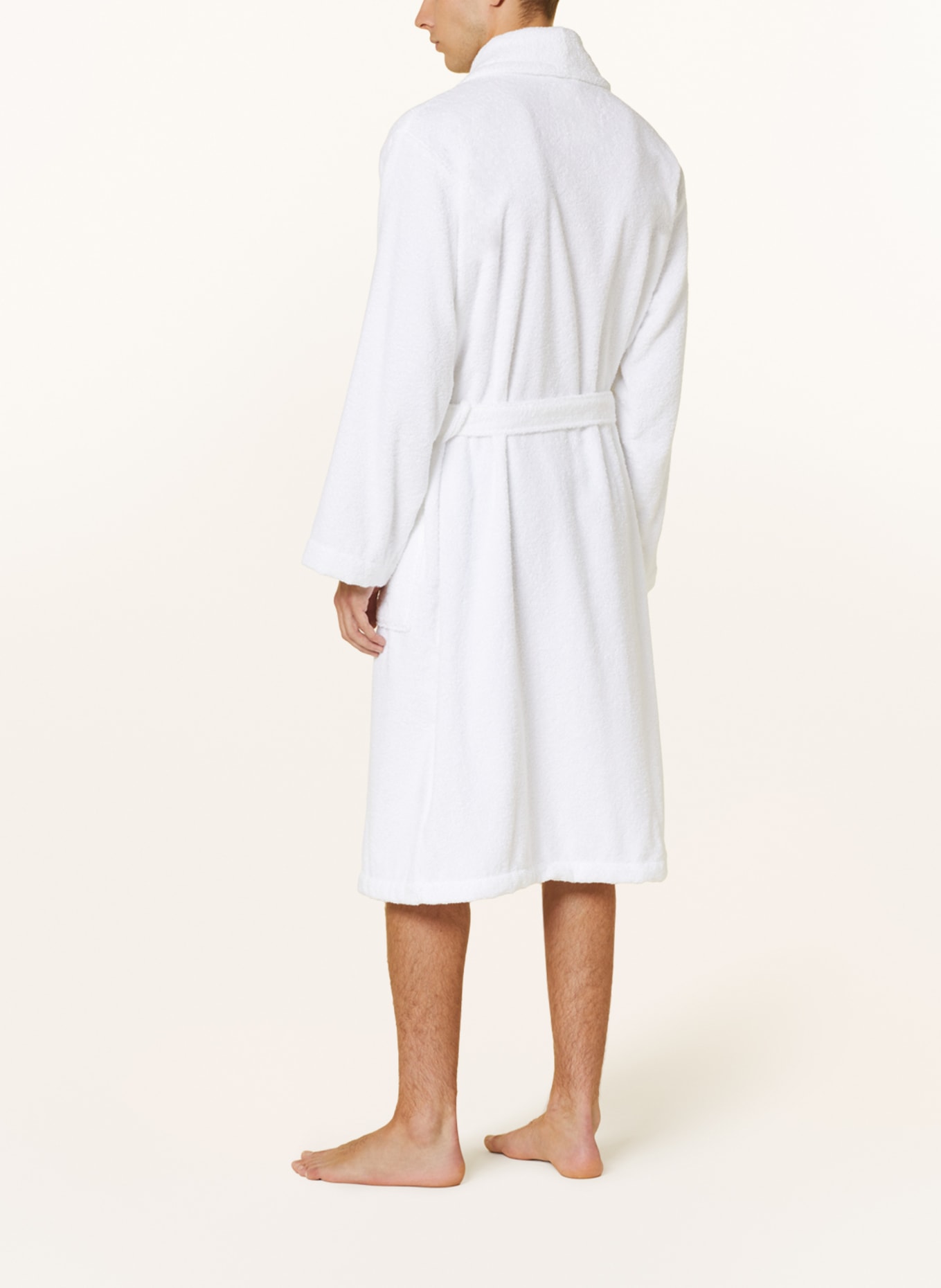 GANT HOME Unisex bathrobe, Color: WHITE (Image 3)