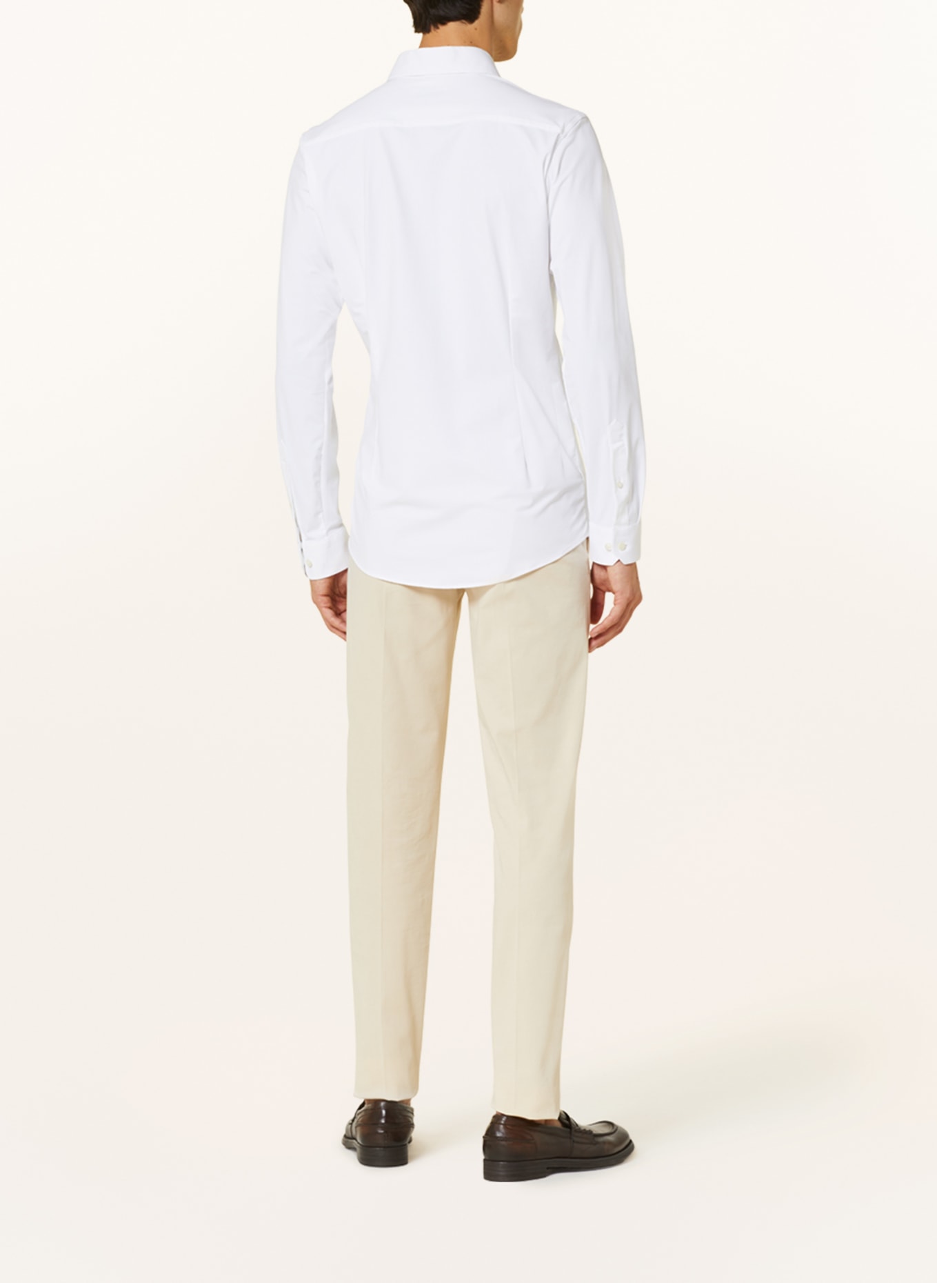 ETON Jersey shirt slim fit, Color: WHITE (Image 3)