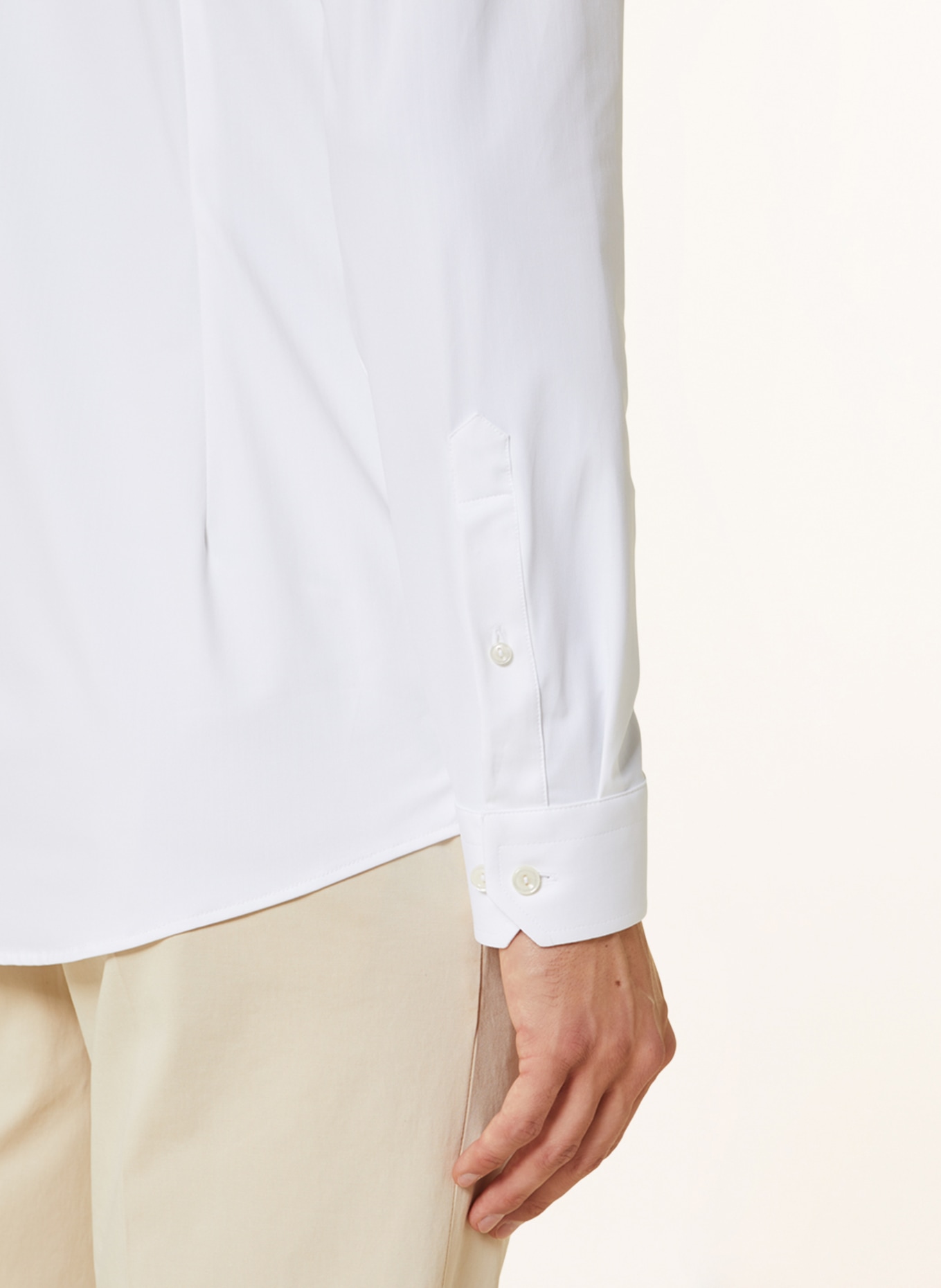 ETON Jersey shirt slim fit, Color: WHITE (Image 4)