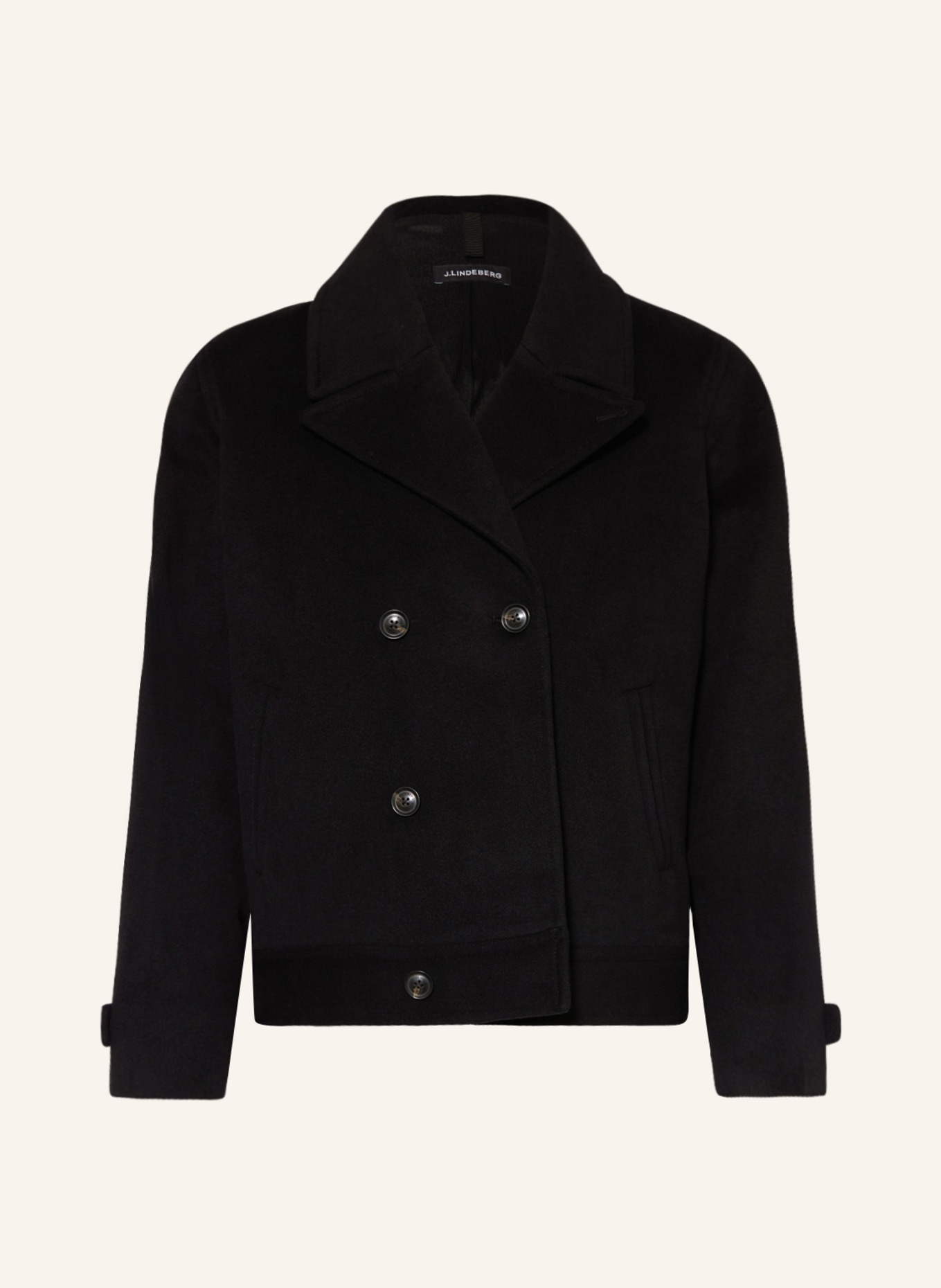 J.LINDEBERG Pea coat, Color: BLACK (Image 1)