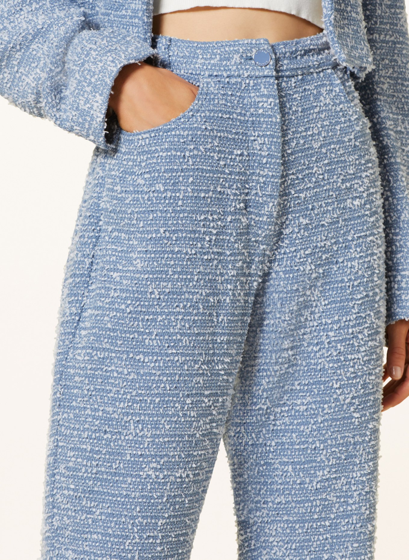 REMAIN Tweed-Hose, Farbe: BLAU (Bild 5)