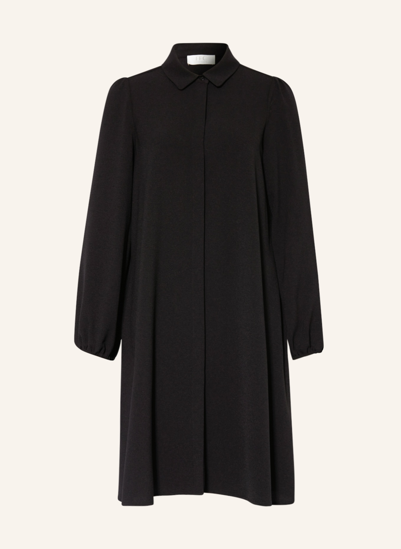 FFC Shirt dress, Color: BLACK (Image 1)