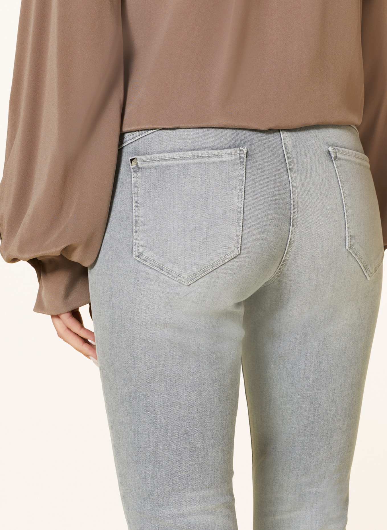 CAMBIO Skinny Jeans PARLA, Farbe: 5177 mid grey (Bild 5)