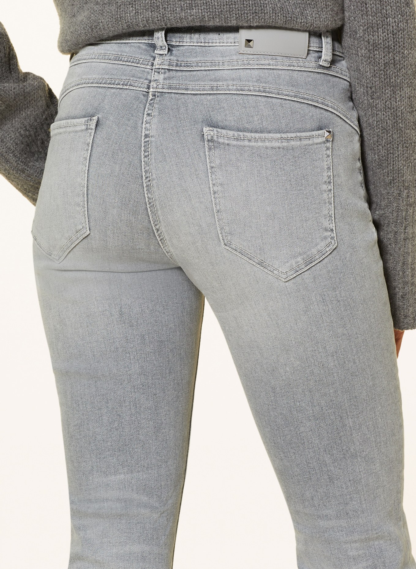 CAMBIO Skinny Jeans PARLA, Farbe: 5177 mid grey (Bild 6)