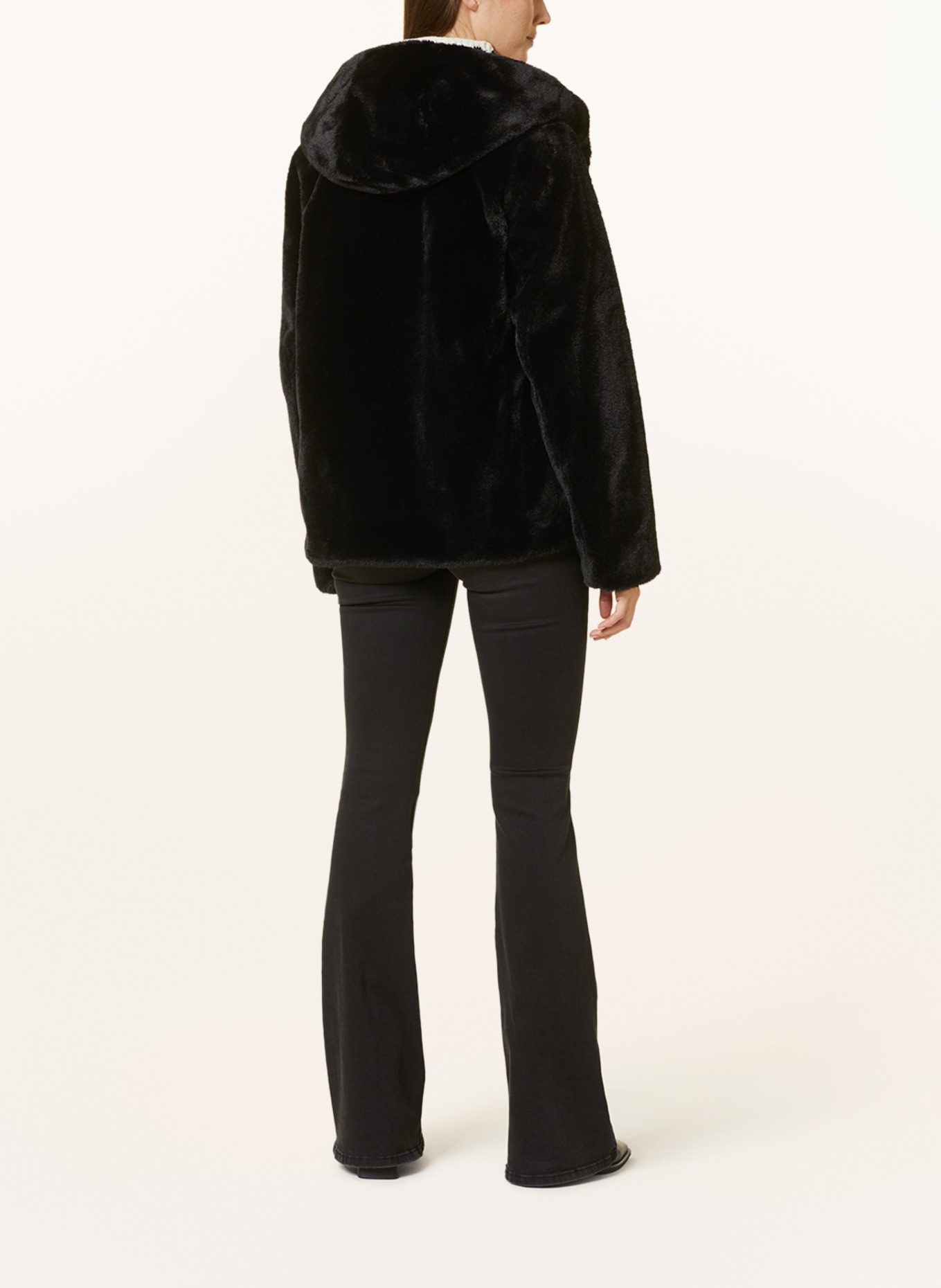 lilienfels Faux fur jacket, Color: BLACK (Image 3)