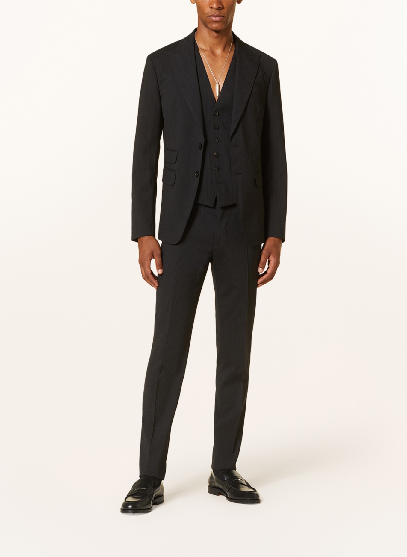 DSQUARED2 Suit LONDON slim fit, Color: 002F GREY (Image 2)