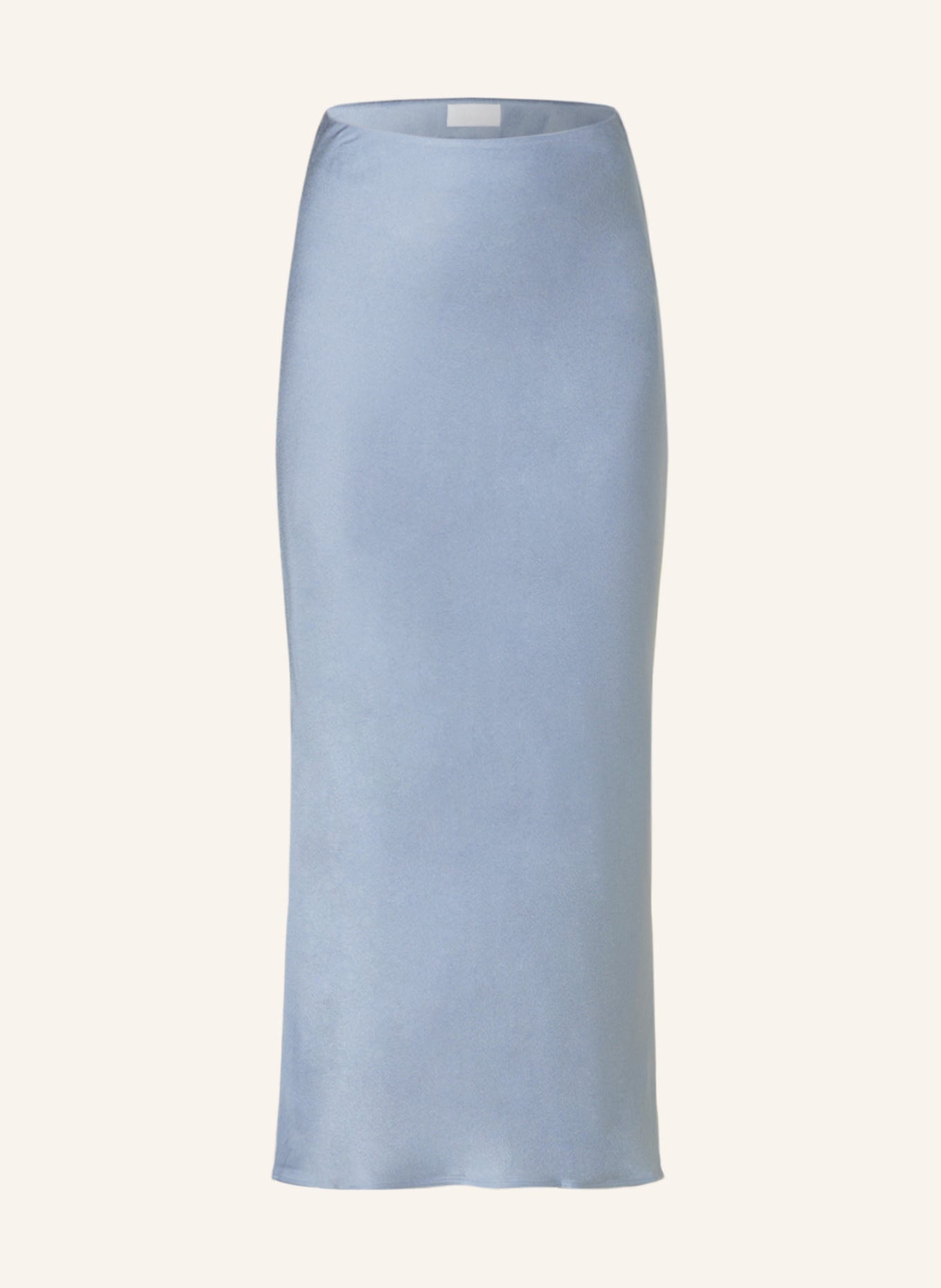 Lala Berlin Satin skirt SASAI, Color: BLUE GRAY (Image 1)