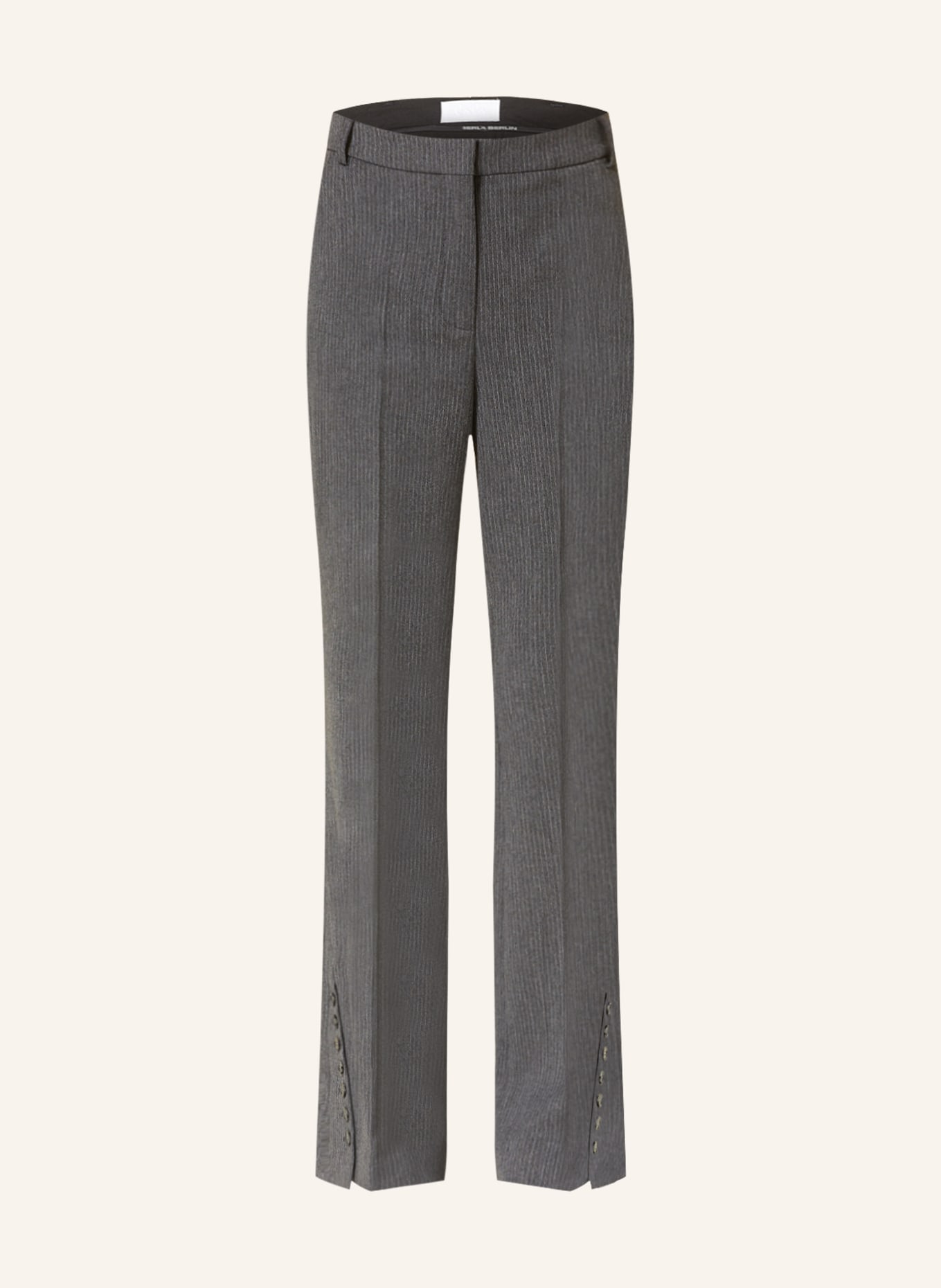 Lala Berlin Trousers PINK, Color: DARK GRAY (Image 1)