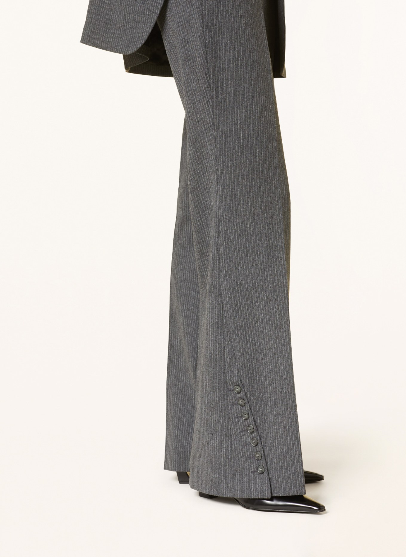 Lala Berlin Trousers PINK, Color: DARK GRAY (Image 5)