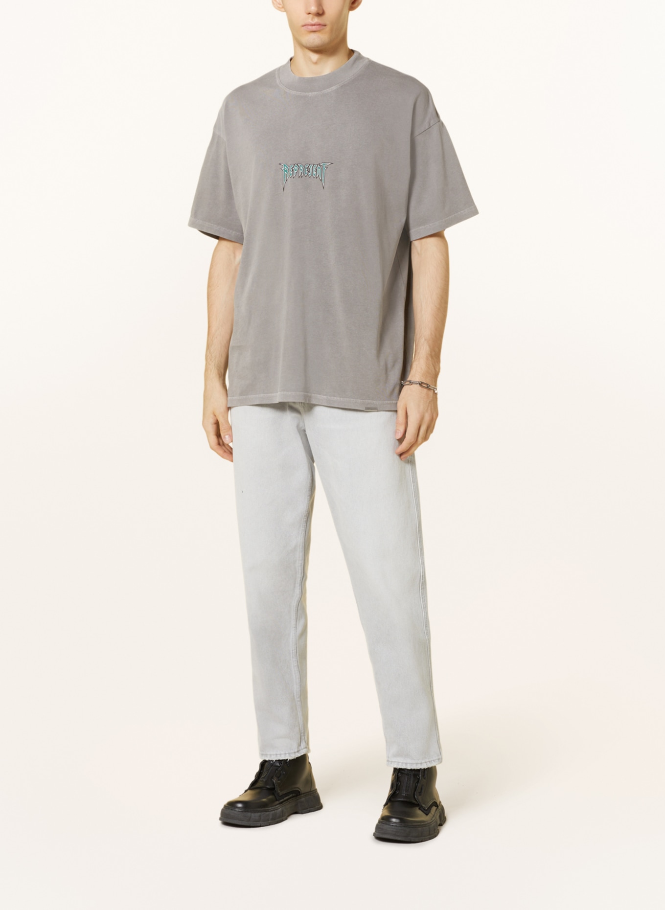REPRESENT T-Shirt, Farbe: GRAU (Bild 2)