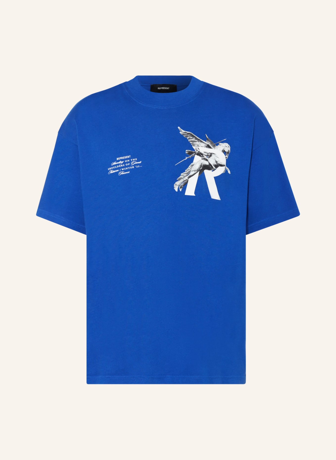 REPRESENT T-Shirt, Farbe: BLAU/ WEISS/ SCHWARZ (Bild 1)