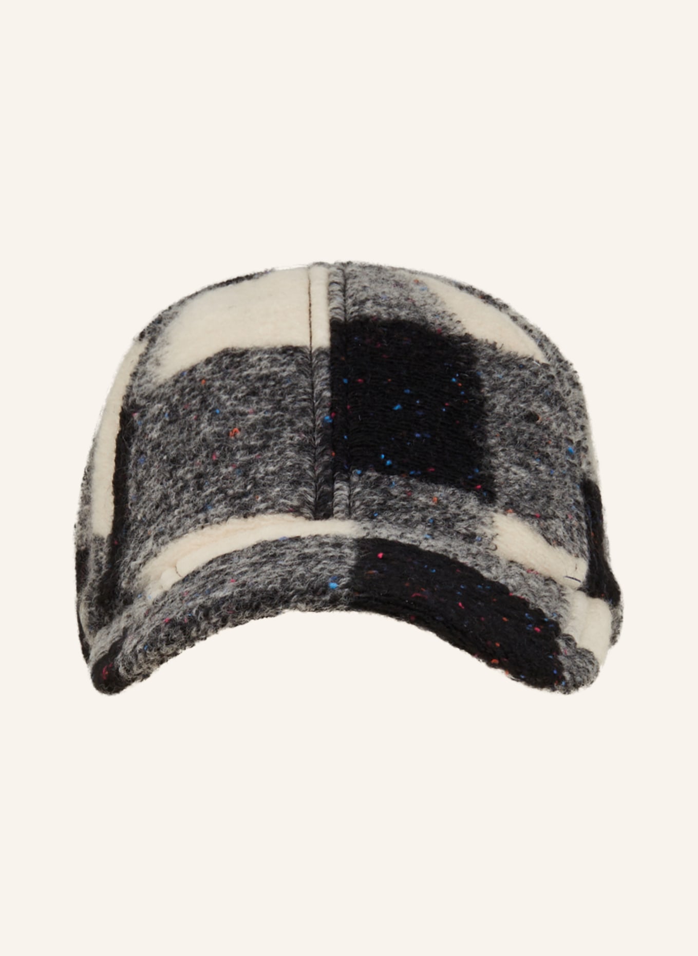 SEEBERGER Cap, Color: BLACK/ CREAM (Image 2)