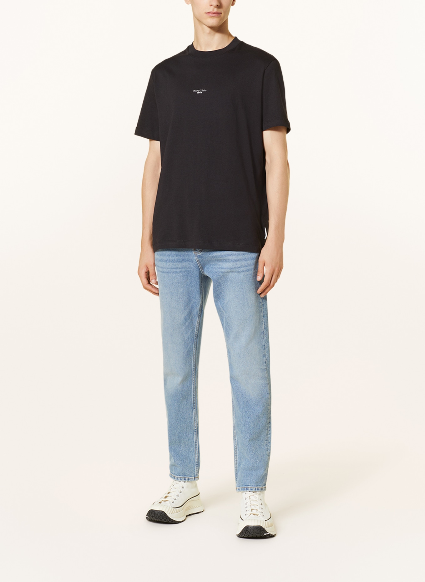 Marc O'Polo DENIM T-shirt, Color: BLACK (Image 2)