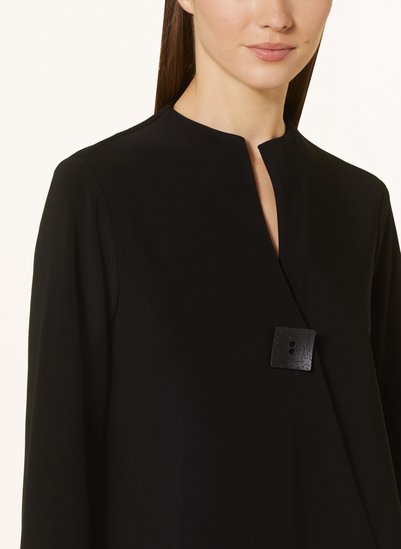 Joseph Ribkoff Jersey blazer, Color: BLACK (Image 4)