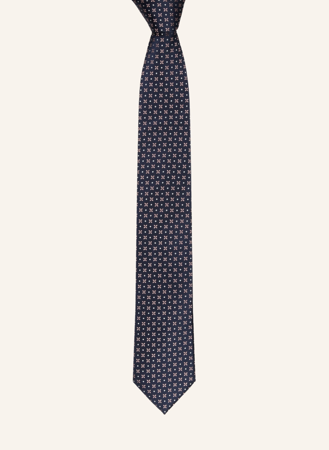 BOSS Krawatte, Farbe: DUNKELBLAU/ ROSA (Bild 2)