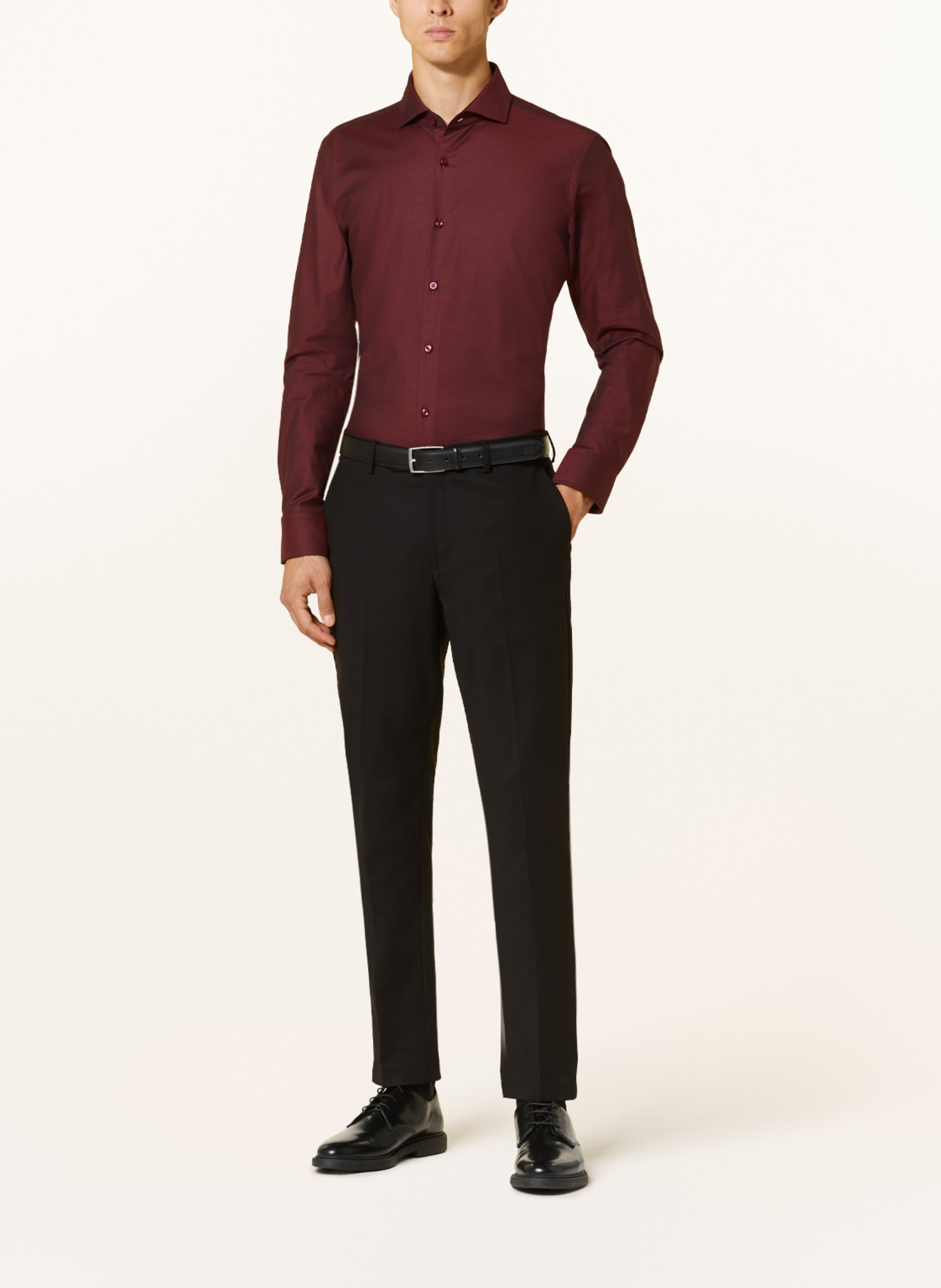 BOSS Shirt JOE Regular Fit, Color: DARK RED (Image 2)
