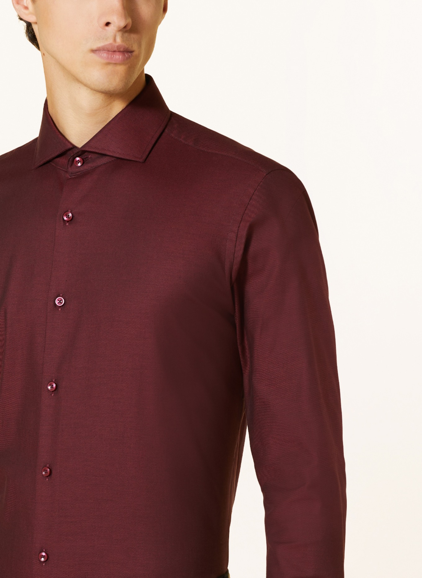 BOSS Shirt JOE Regular Fit, Color: DARK RED (Image 4)