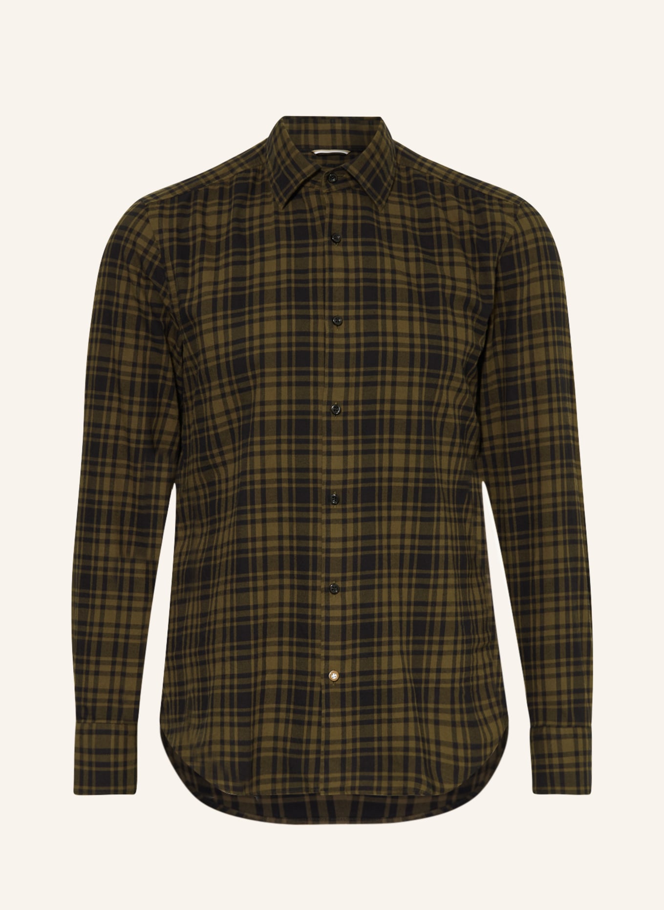 BOSS Shirt HAL casual fit, Color: BLACK/ BROWN (Image 1)