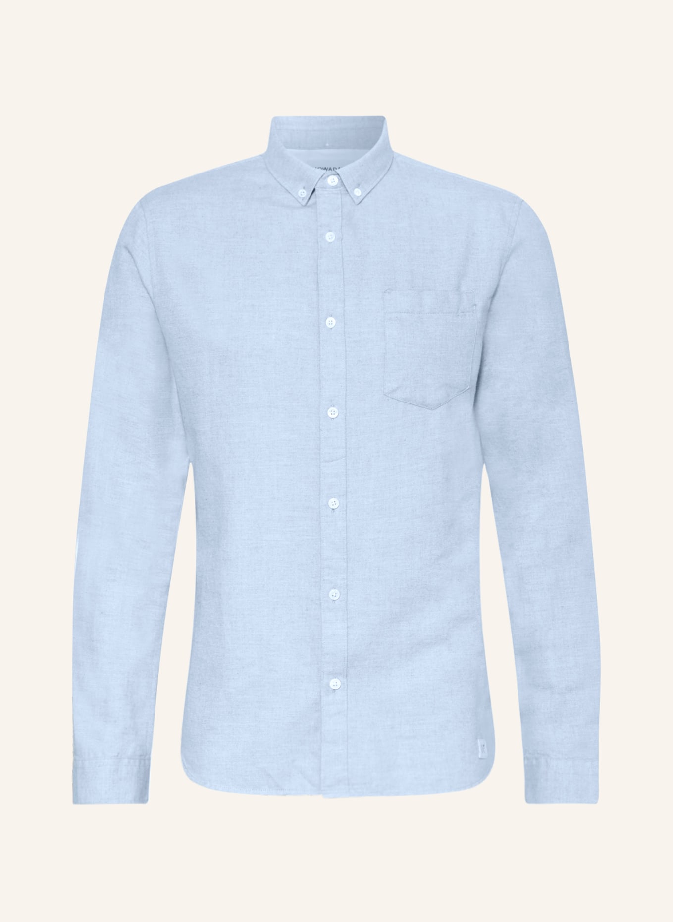 NOWADAYS Shirt slim fit, Color: LIGHT BLUE (Image 1)