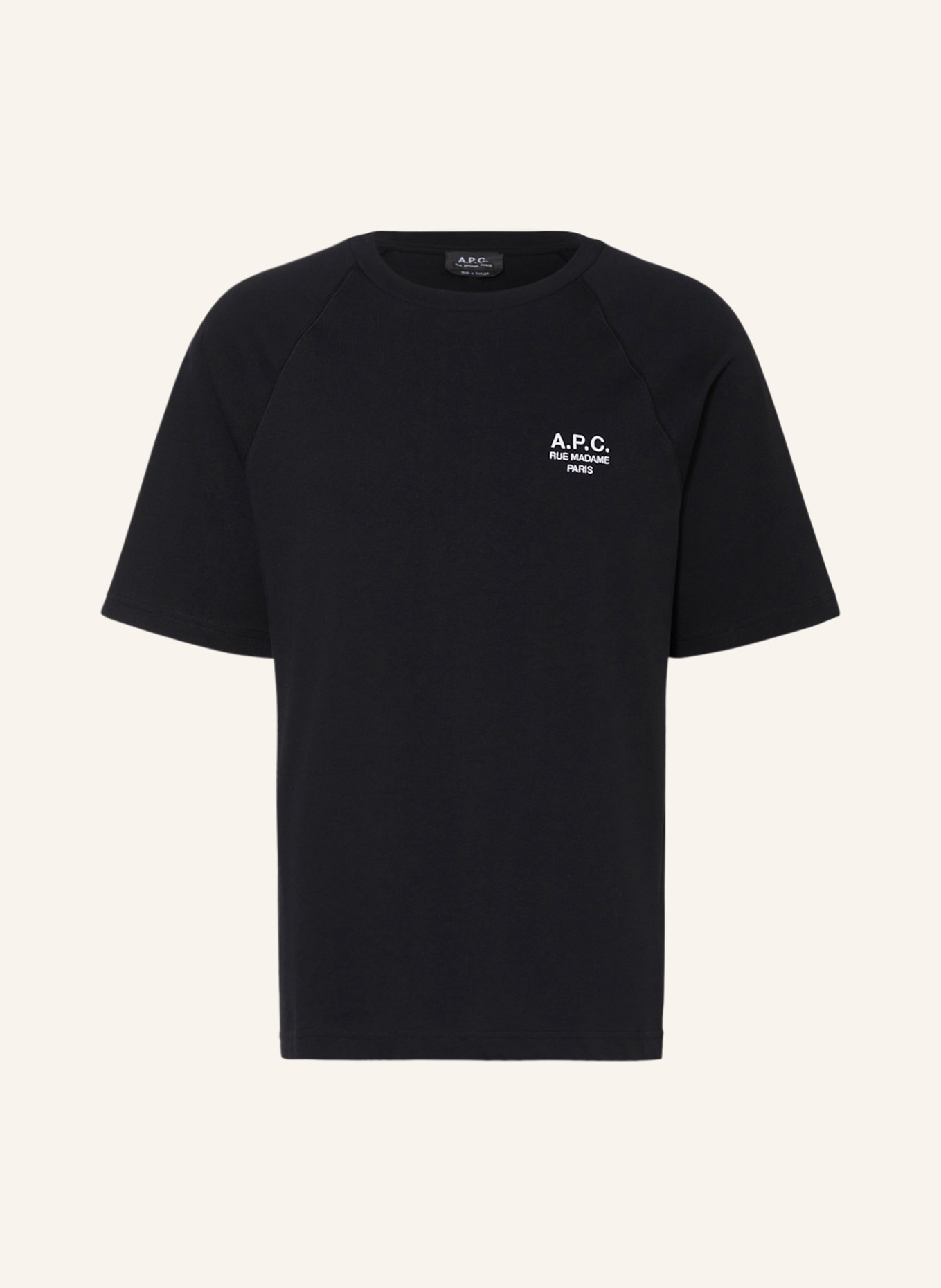 A.P.C. T-shirt WILLY, Color: BLACK (Image 1)