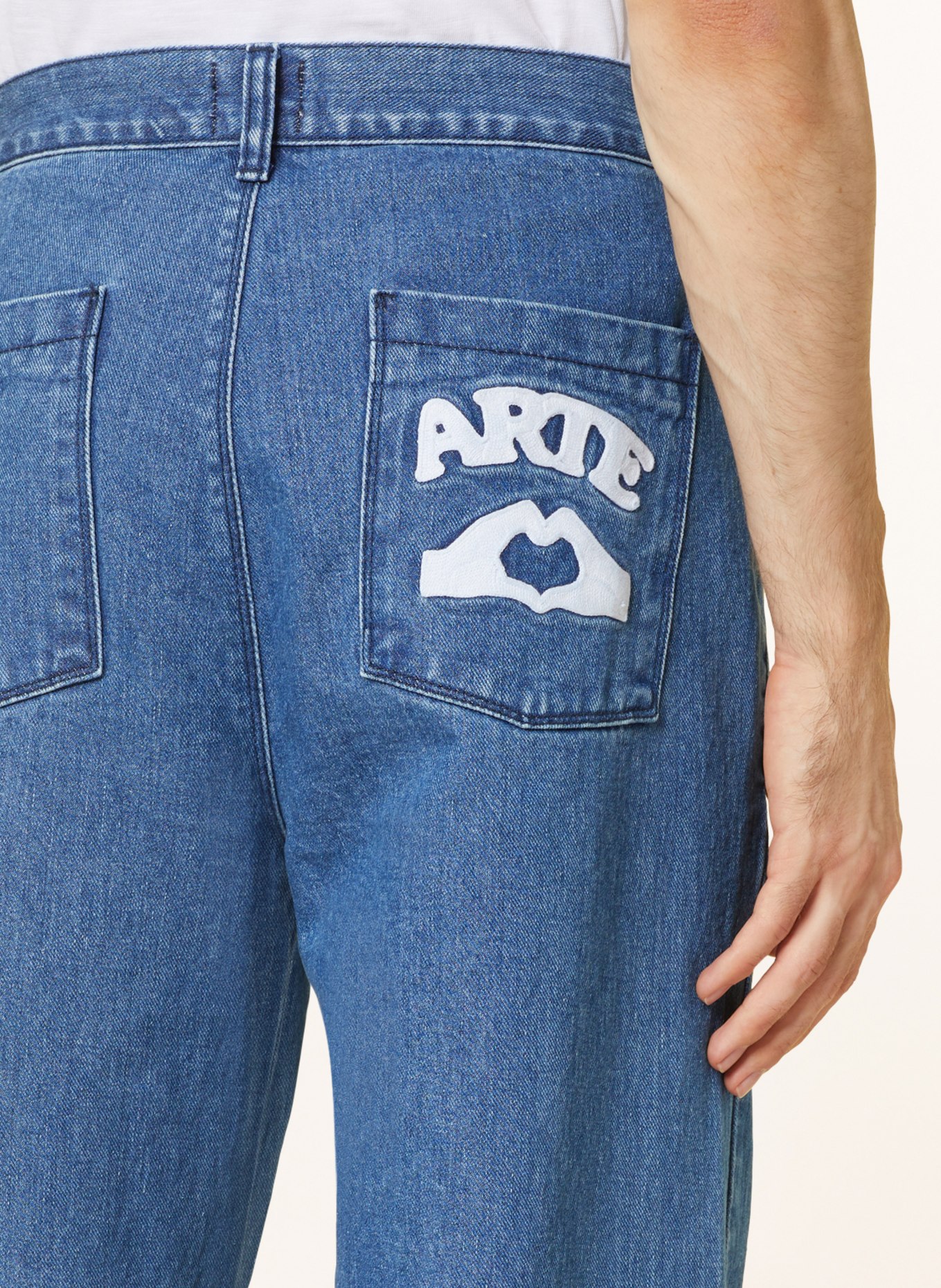 Arte Antwerp Jeans Regular Fit, Farbe: WASHED BLUE (Bild 6)