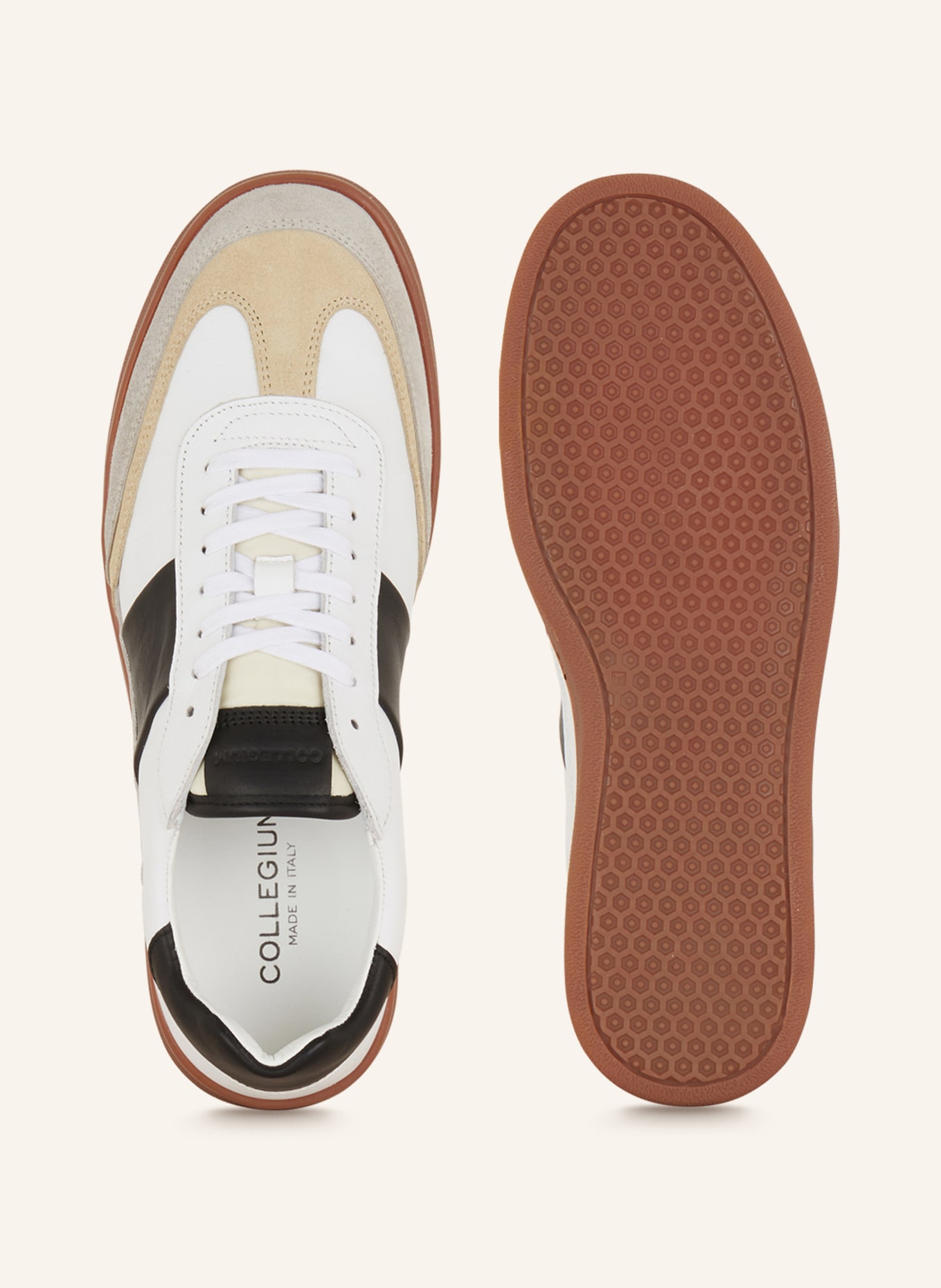 COLLEGIUM Sneakers COURT II, Color: WHITE/ BLACK (Image 5)