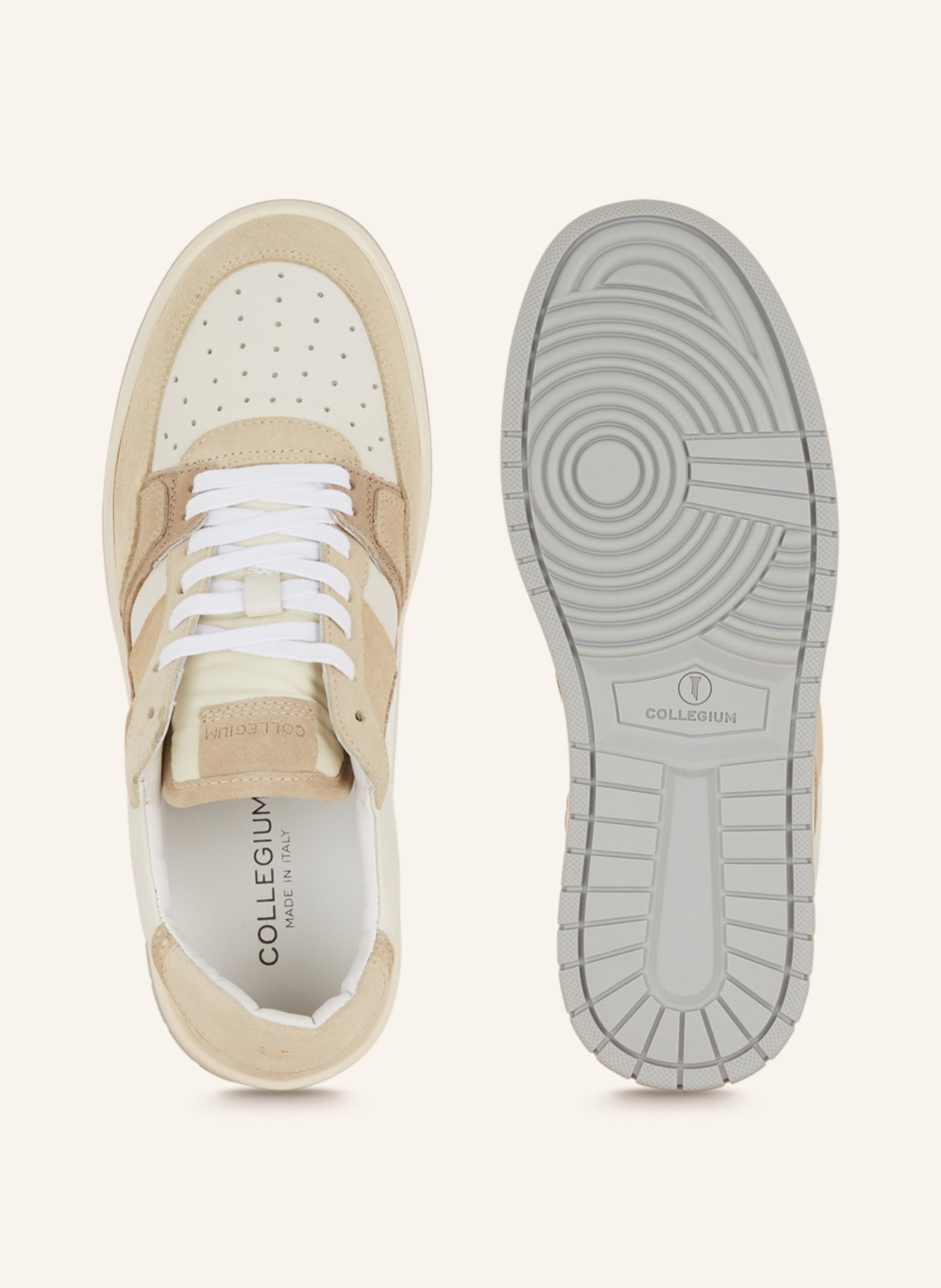 COLLEGIUM Sneakers ALPHA, Color: WHITE/ CREAM (Image 5)