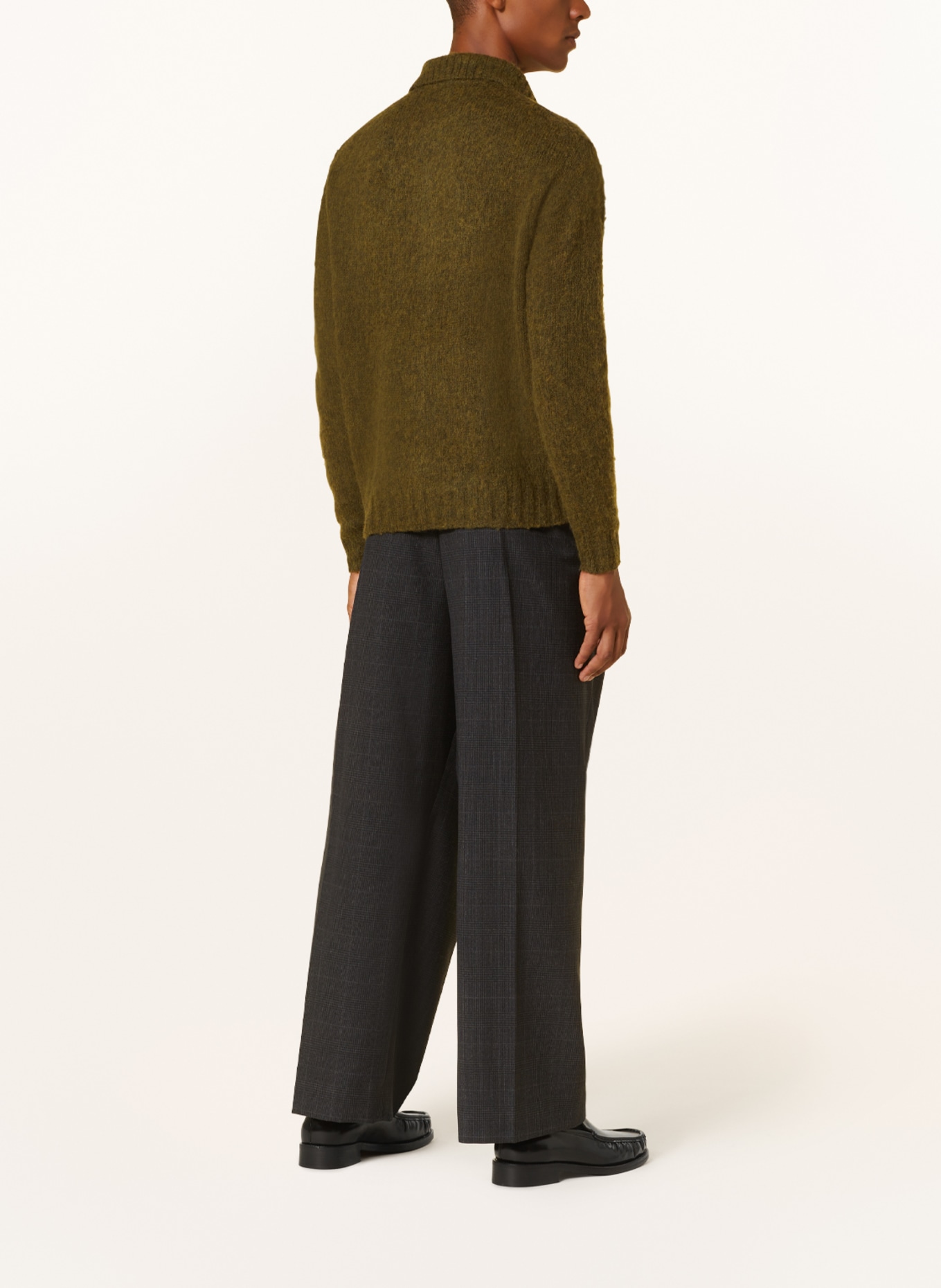 Acne Studios Trousers regular fit, Color: DARK GRAY/ GRAY (Image 3)