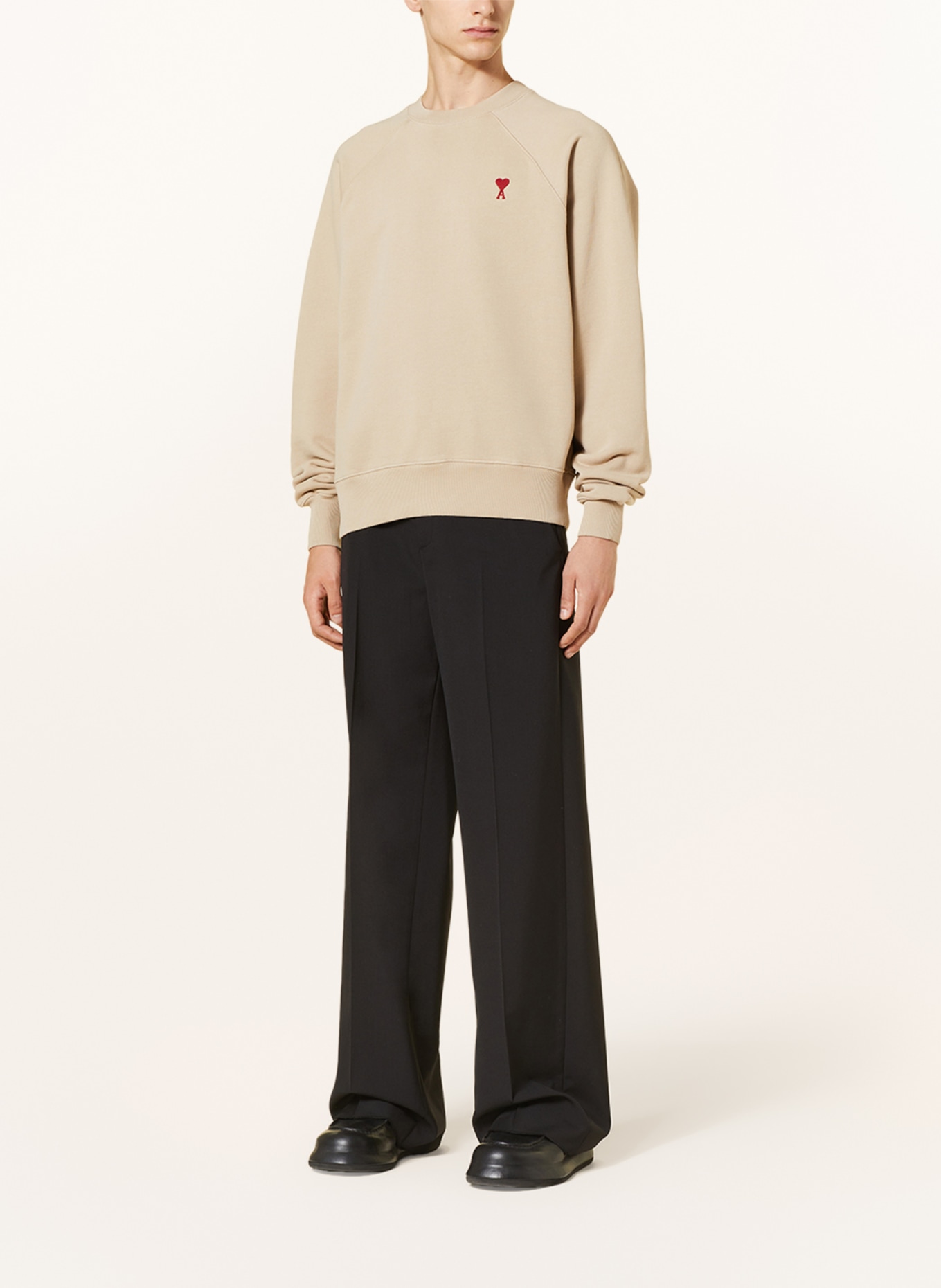 AMI PARIS Sweatshirt, Farbe: BEIGE (Bild 2)
