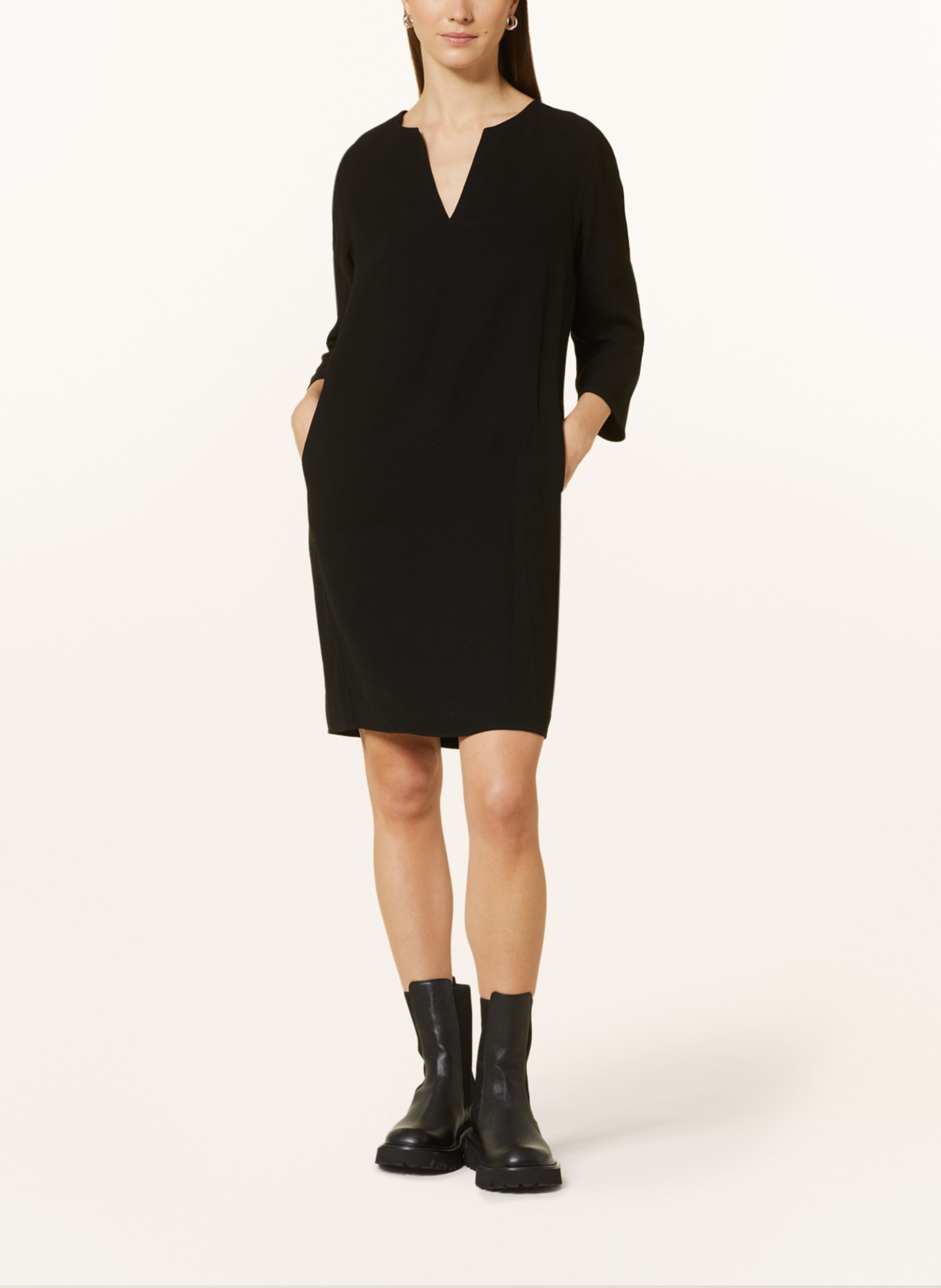 ANTONELLI firenze Dress MARK with 3/4 sleeves, Color: BLACK (Image 2)