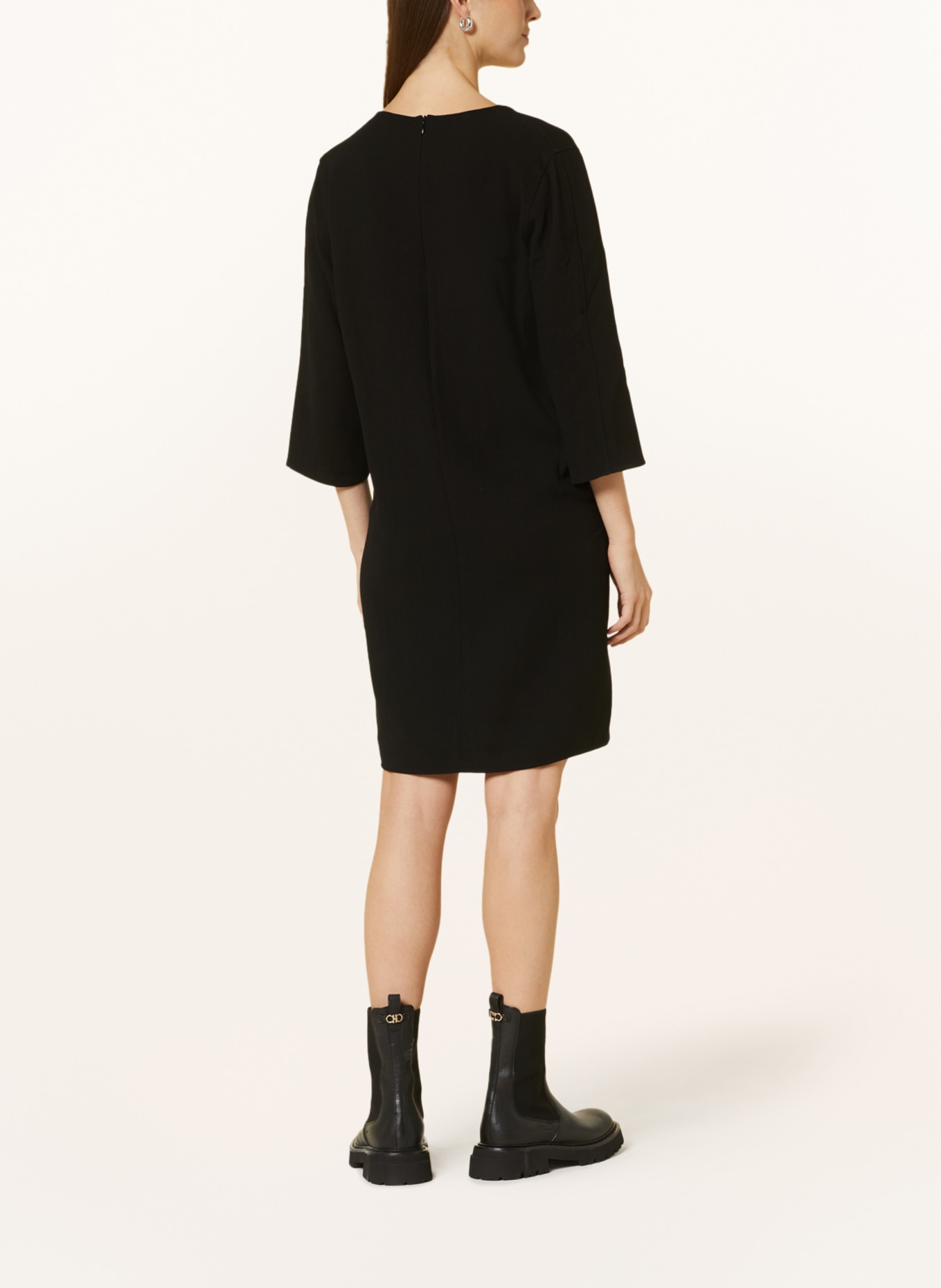 ANTONELLI firenze Dress MARK with 3/4 sleeves, Color: BLACK (Image 3)